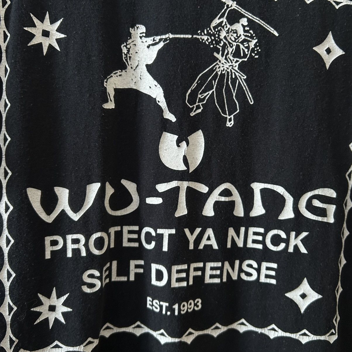 Wu-Tang Clan Vintage Wu Tang Clan Wu Wear big logo y2k streetwear tee Size US S / EU 44-46 / 1 - 8 Thumbnail