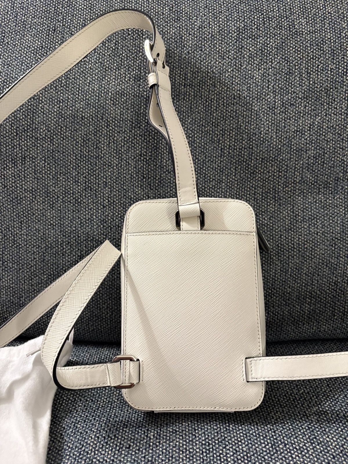 Prada Prada Saffiano Harness Bag Size ONE SIZE - 8 Thumbnail