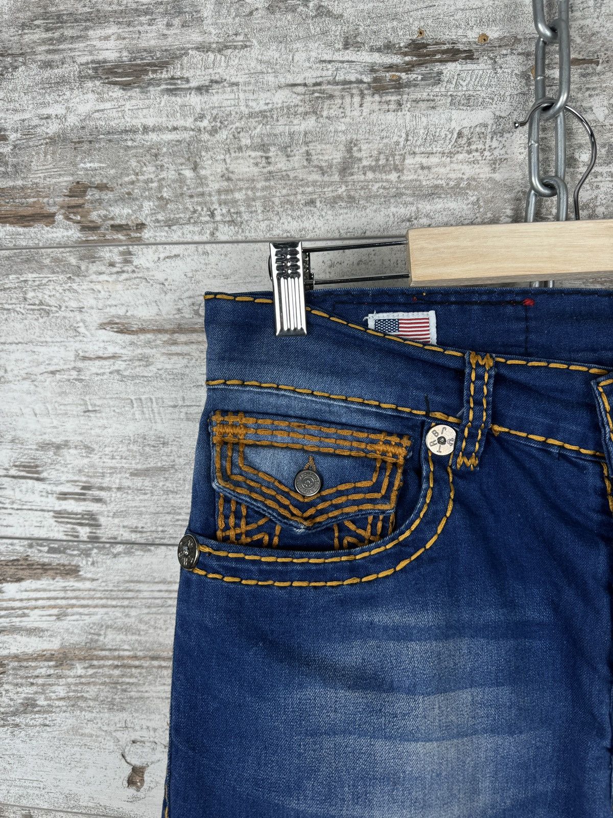 Japanese Brand × True Religion × Vintage Mens Vintage True Religion Jeans Japanese style denim pants Size US 31 - 6 Thumbnail