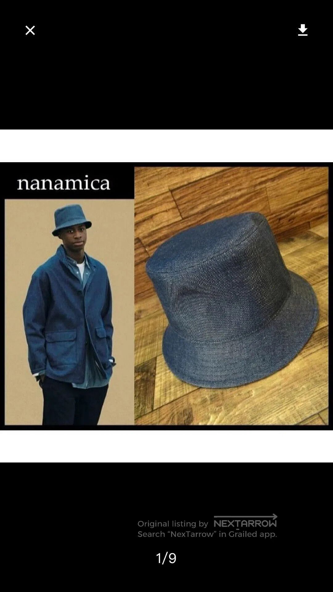 Nanamica New Nanamica Denim Hat with Tags. Size ONE SIZE - 1 Thumbnail