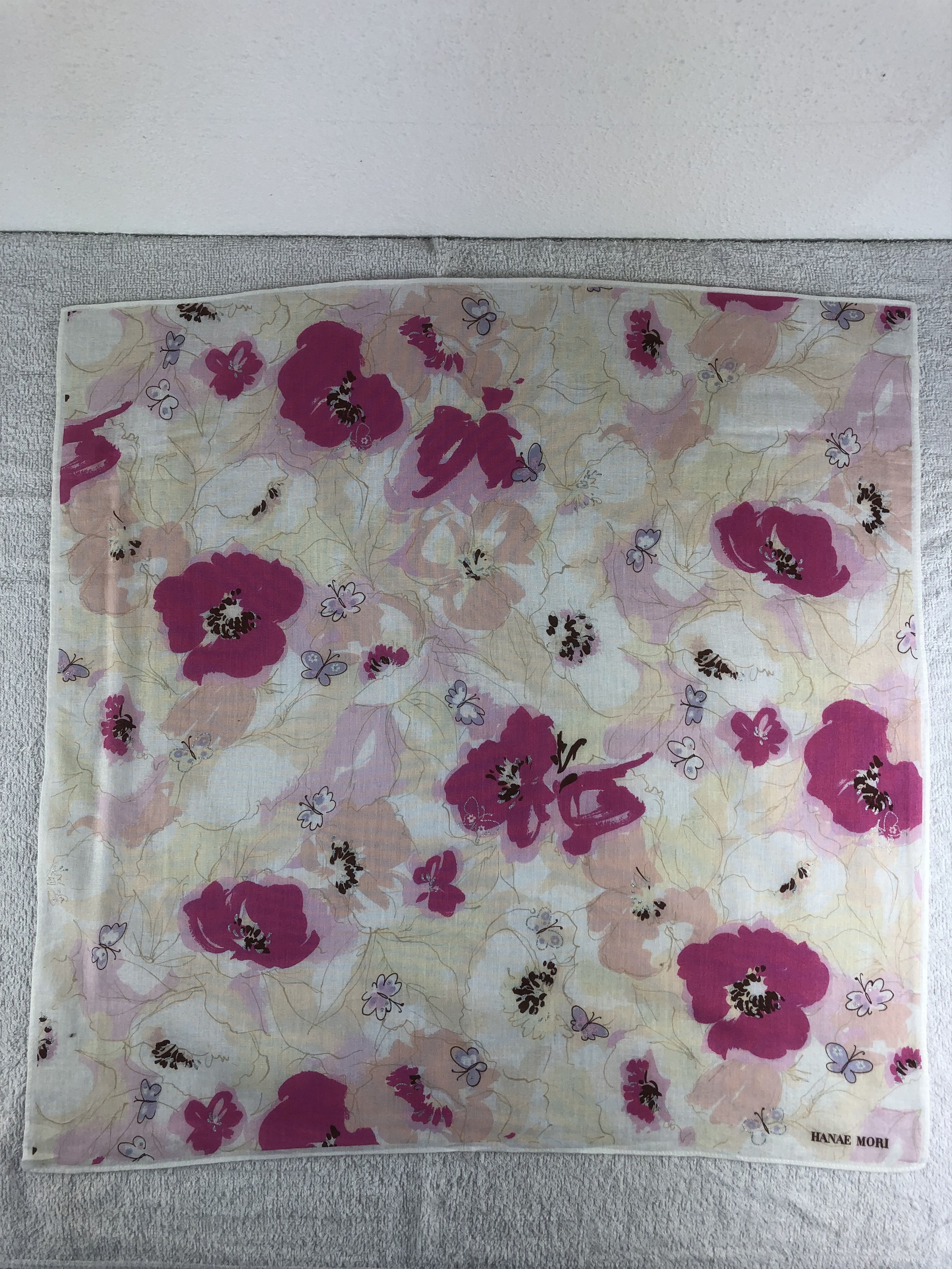 Hanae Mori Hanae Mori Handkerchief / Bandana / Neckerchief C037 Size ONE SIZE - 3 Thumbnail