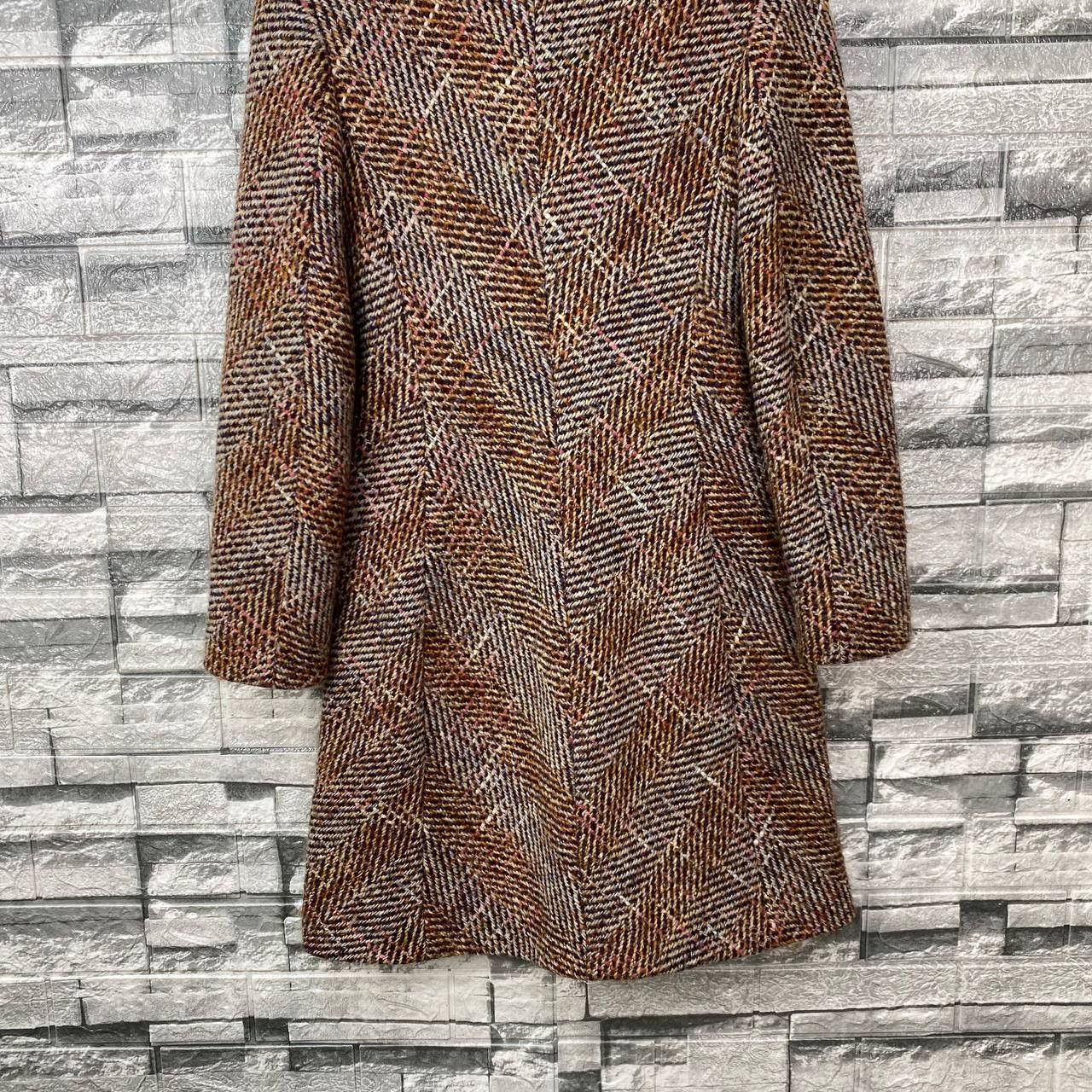 Max Mara MAX MARA TWEED KNITTED LONG COAT Size XS / US 0-2 / IT 36-38 - 11 Thumbnail