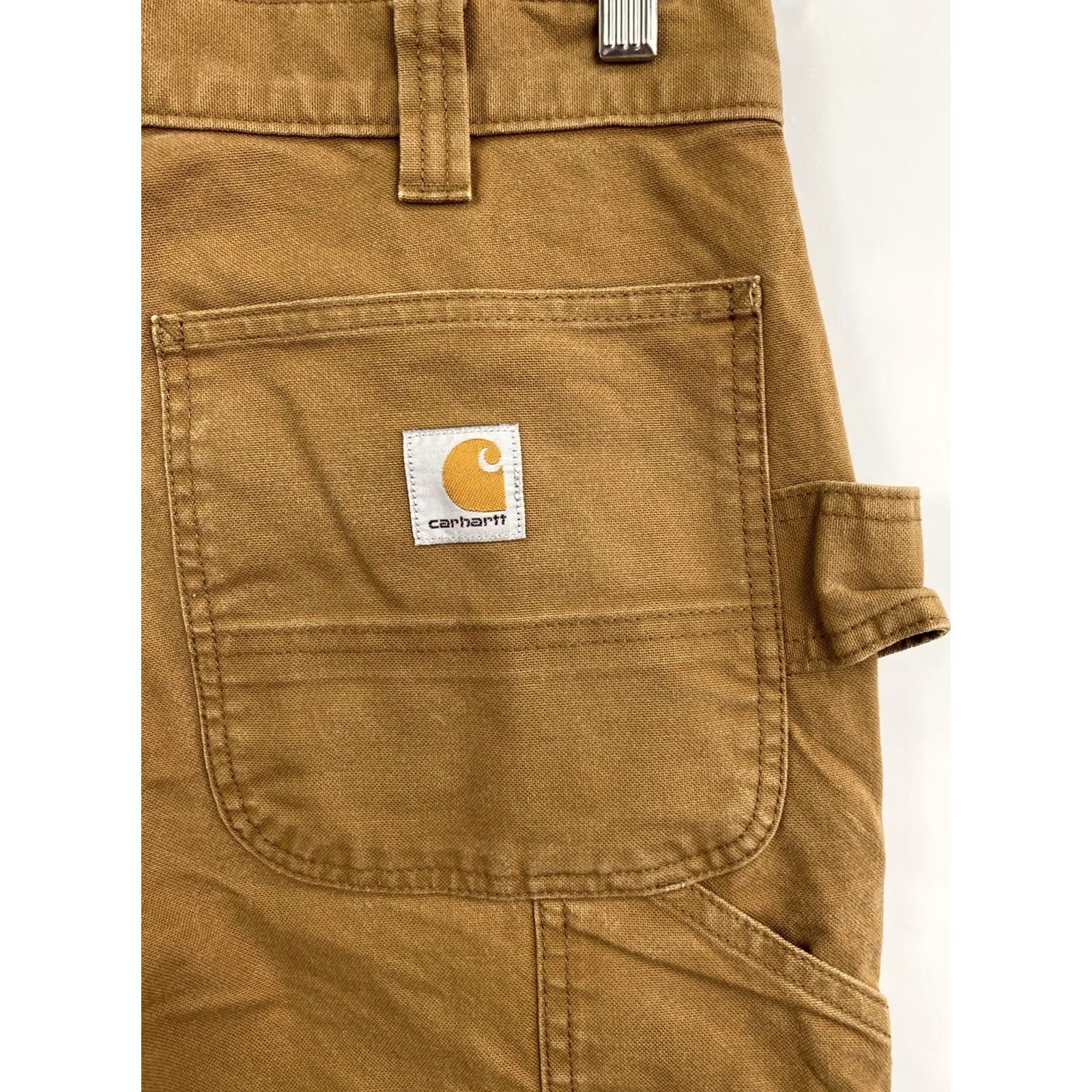Carhartt VINTAGE Carhartt Double Knees brown work pants Mens 32/32 Brown 90s Cargo Size US 32 / EU 48 - 4 Thumbnail