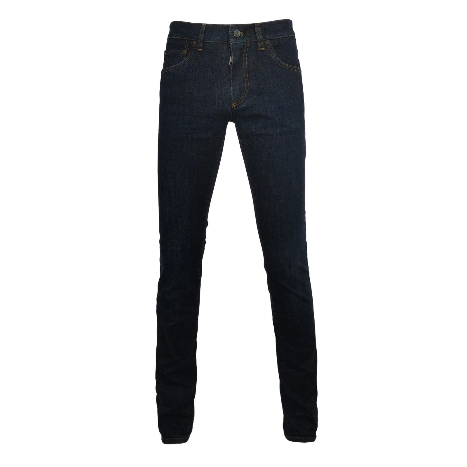 Dolce & Gabbana Dolce & Gabbana Dark Wash Stretch Denim US 30 Size US 30 / EU 46 - 1 Thumbnail