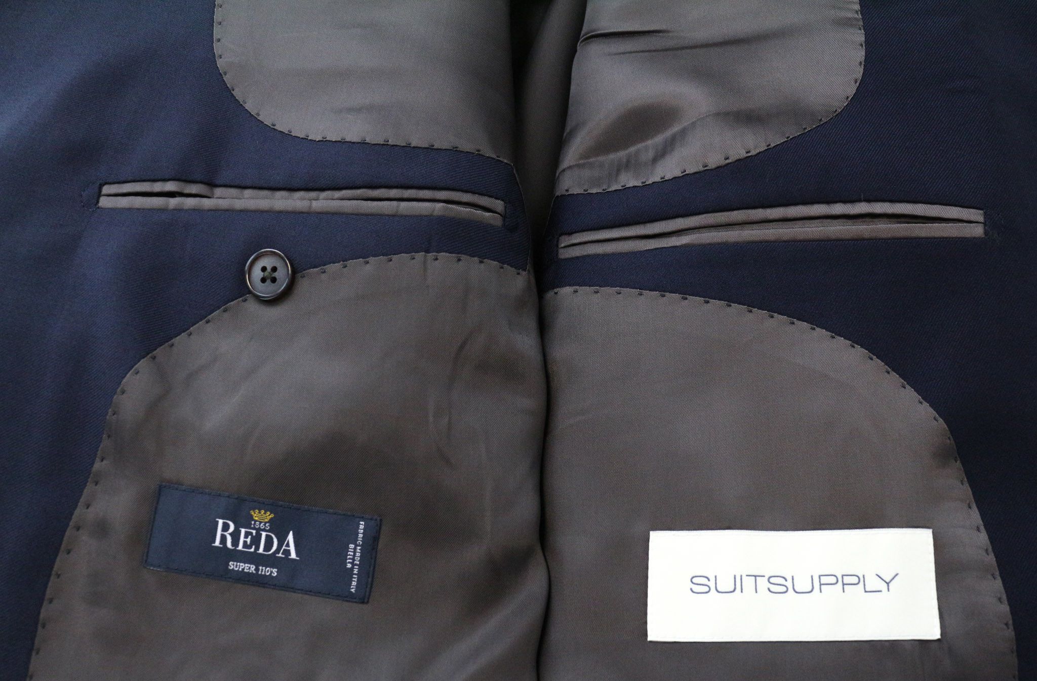 Suitsupply LA SPALLA UK56R Navy Wool S110s Blazer 75043 Size 54R - 6 Thumbnail