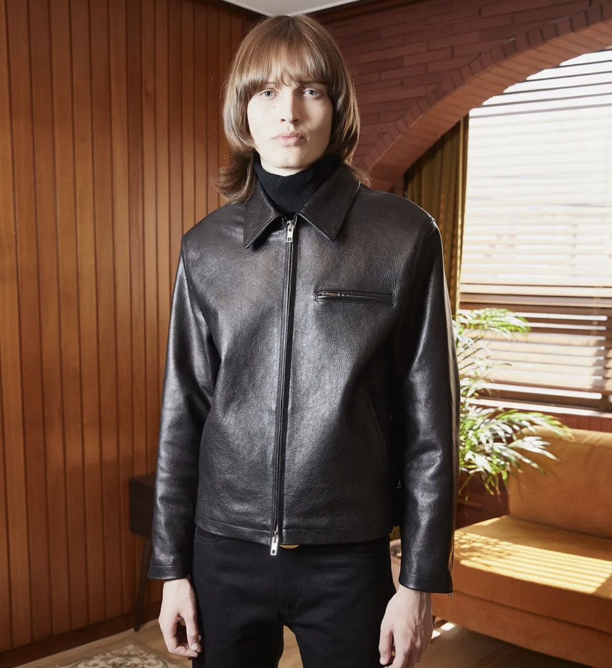 Other Rolling Studios GOATSKIN Leather jacket Size US M / EU 48-50 / 2 - 2 Thumbnail