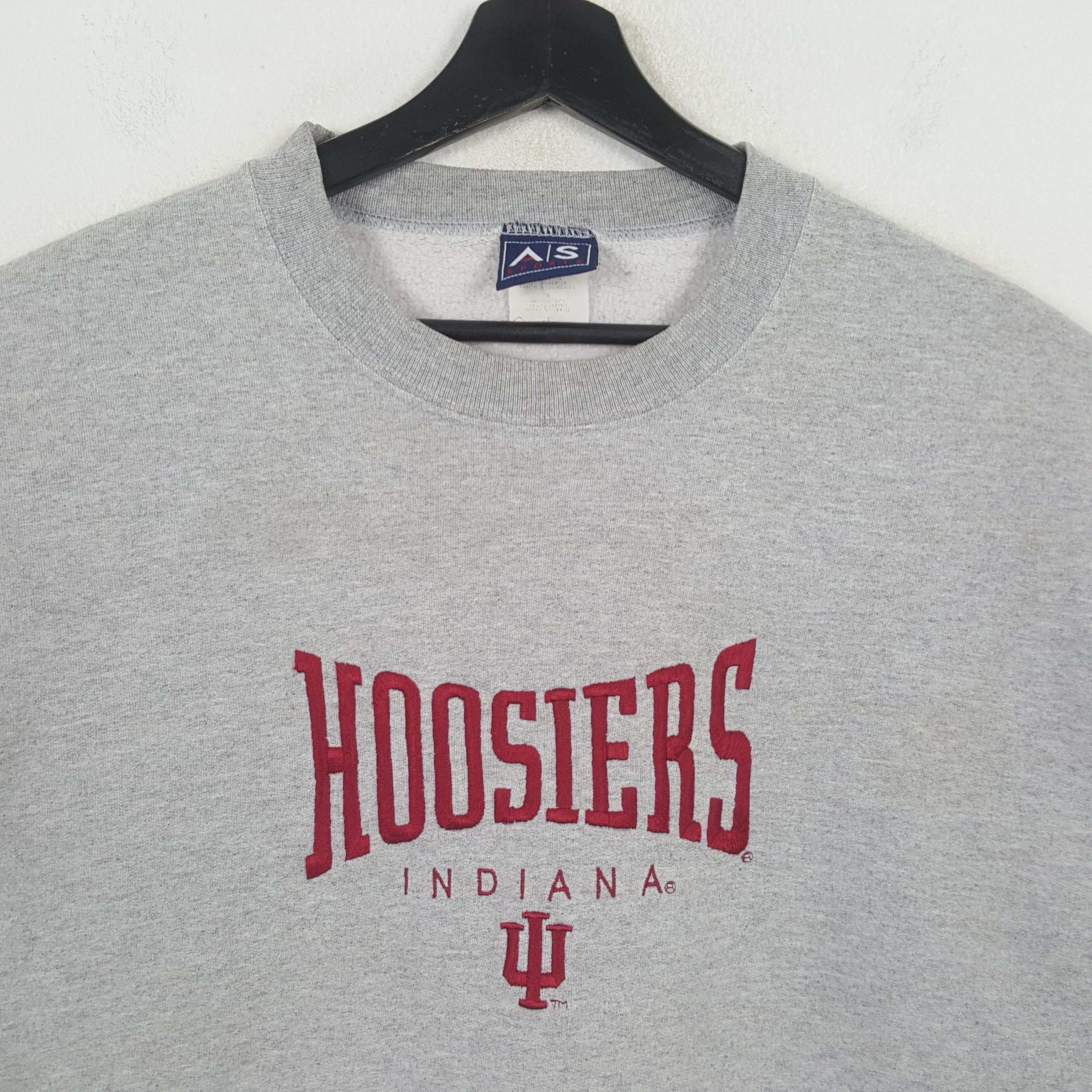 Vintage HOOSIERS INDIANA Streetwear Style Sweatshirt C286C9 Size US L / EU 52-54 / 3 - 2 Thumbnail