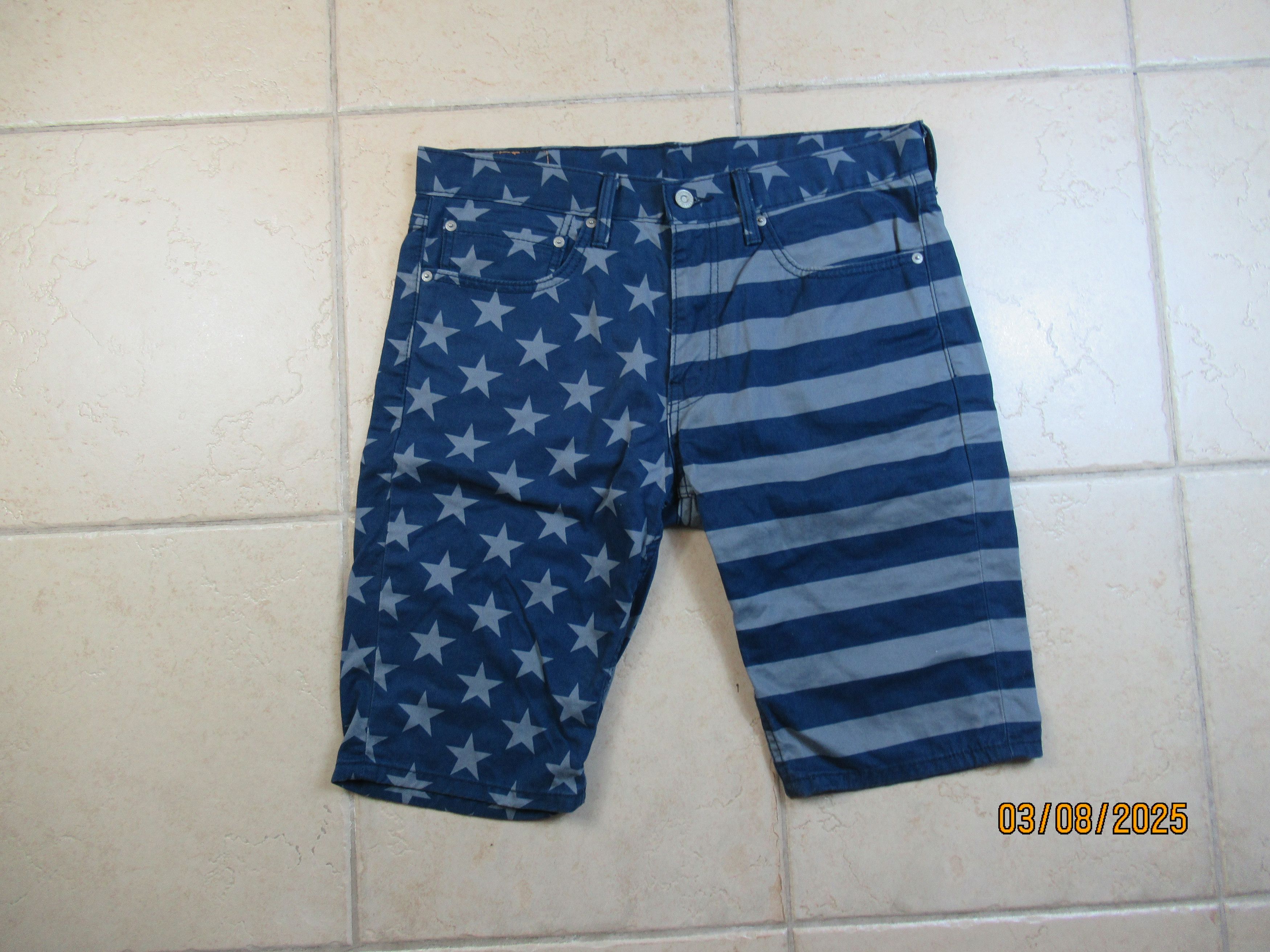 Levi's Levi's 511 - American Flag shorts Size US 34 / EU 50 - 1 Thumbnail