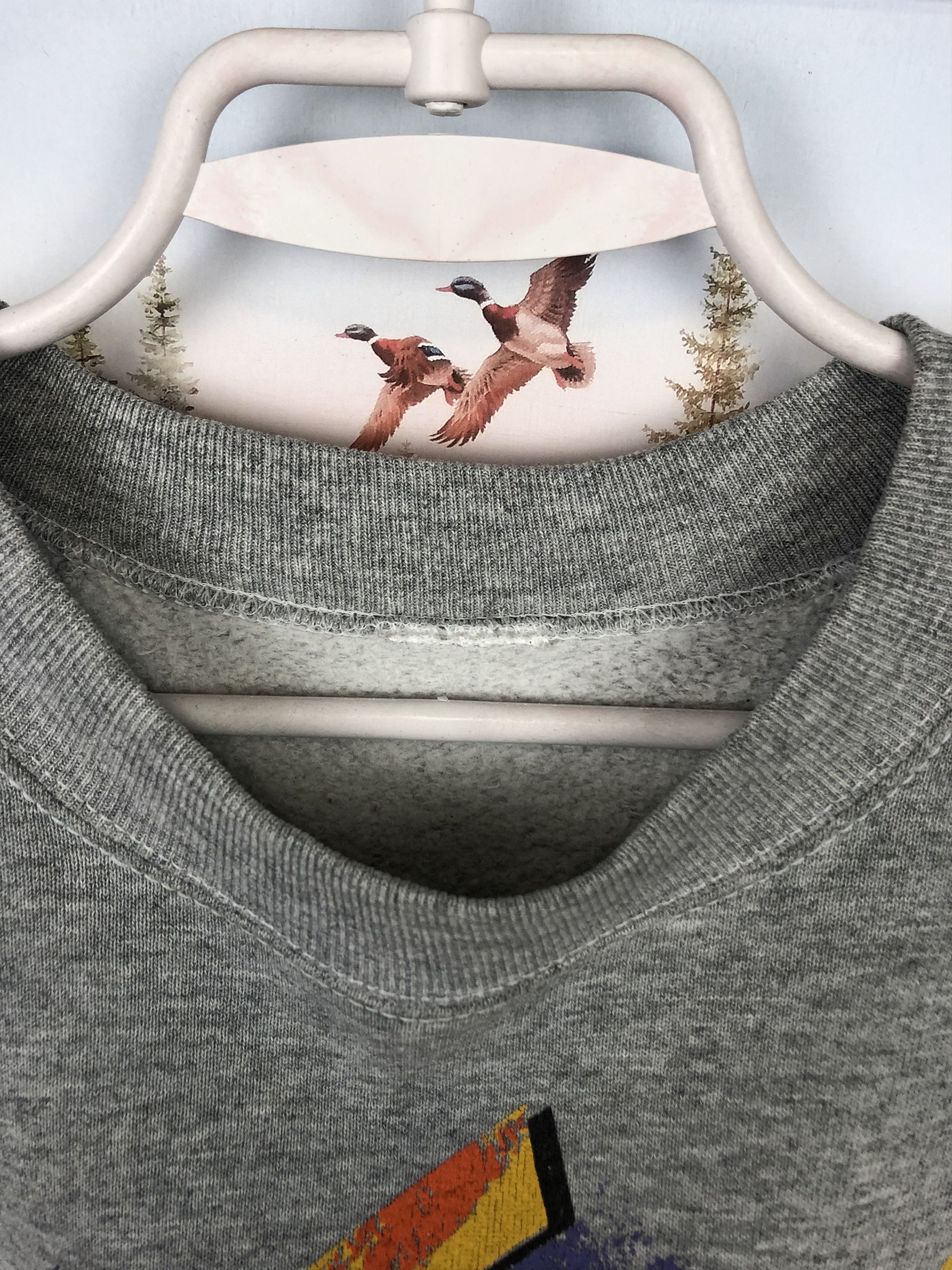 Nike Vintage 90's Nike AIR Jordan Sweatshirt Over Print Crewneck Size US L / EU 52-54 / 3 - 8 Thumbnail