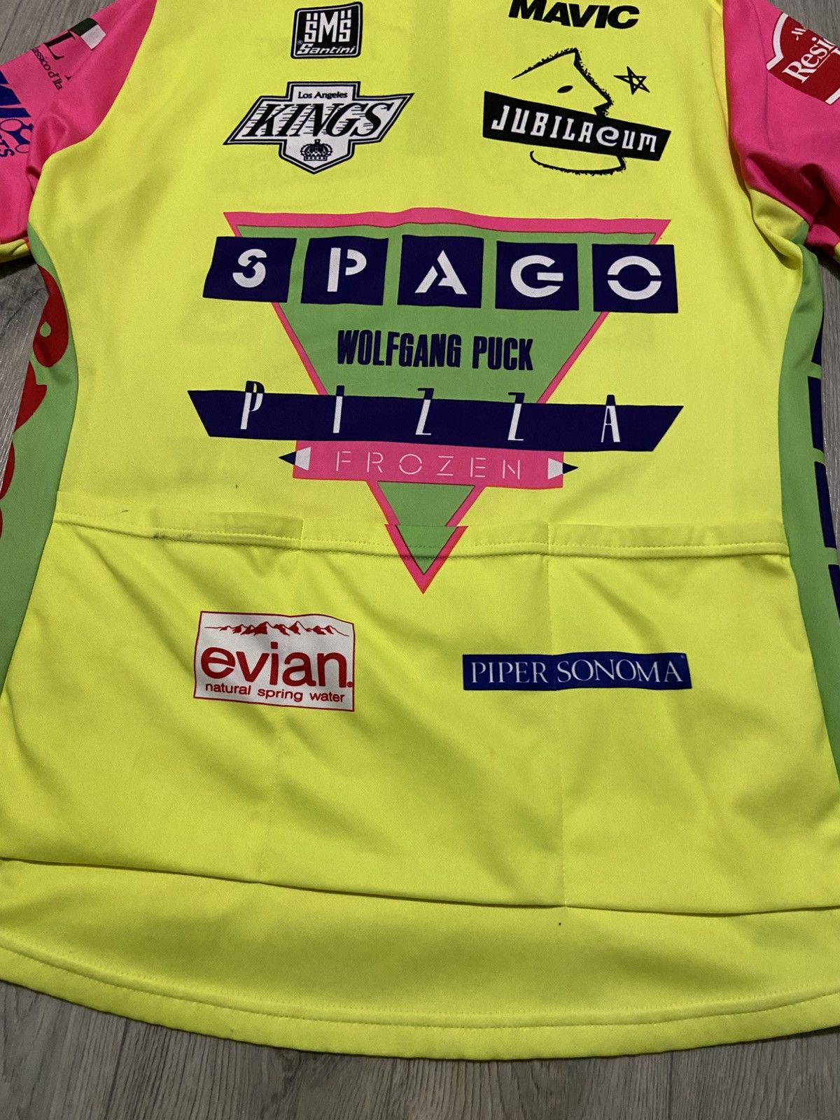 Rapha SMS Santini LS Velo Cycling Jersey LA Kings Spago Size US L / EU 52-54 / 3 - 11 Thumbnail