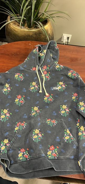 Kith Kith floral hoodie Grailed