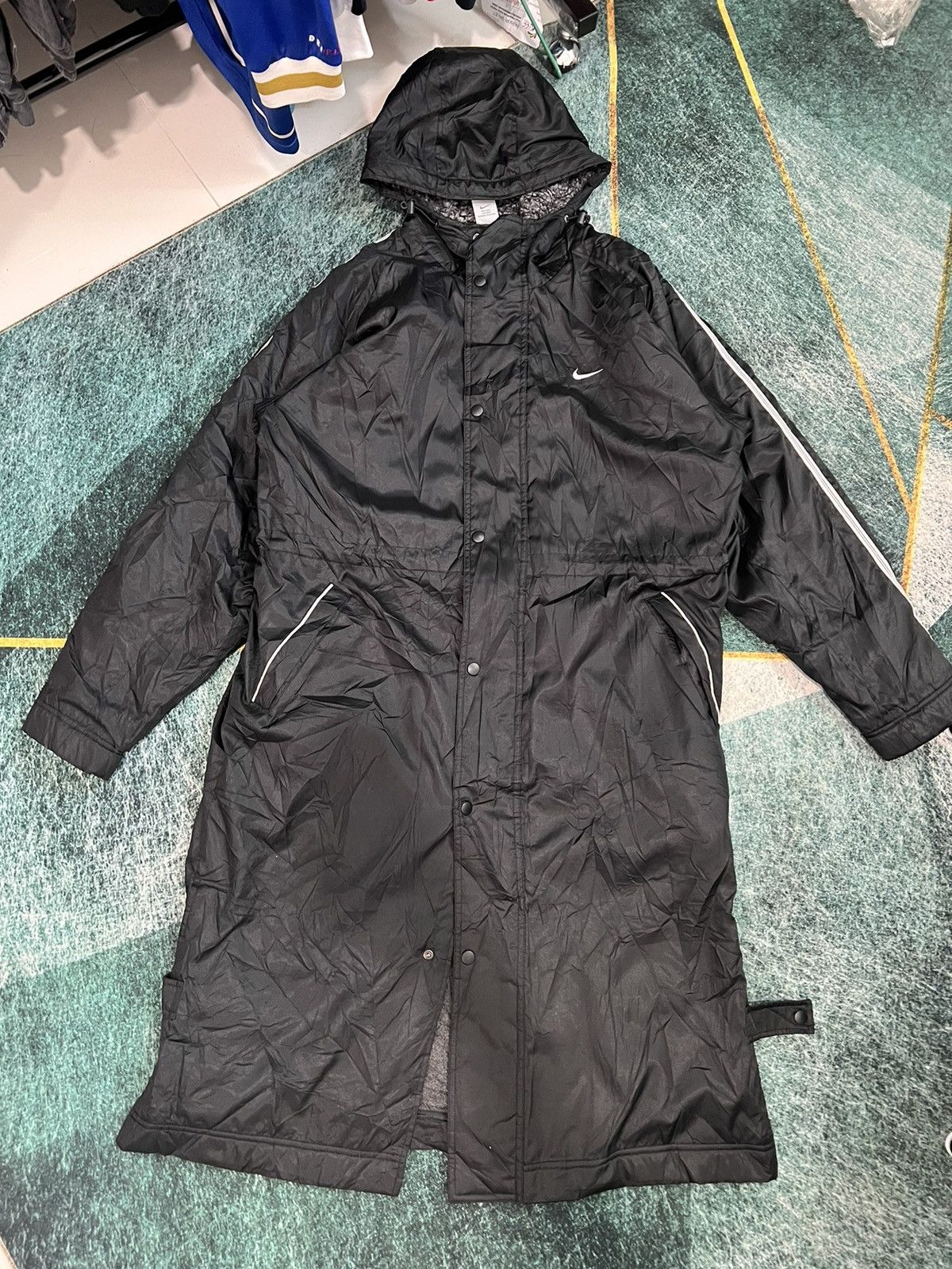 Nike × Vintage Nike Long Jacket vintage Size US M / EU 48-50 / 2 - 1 Thumbnail