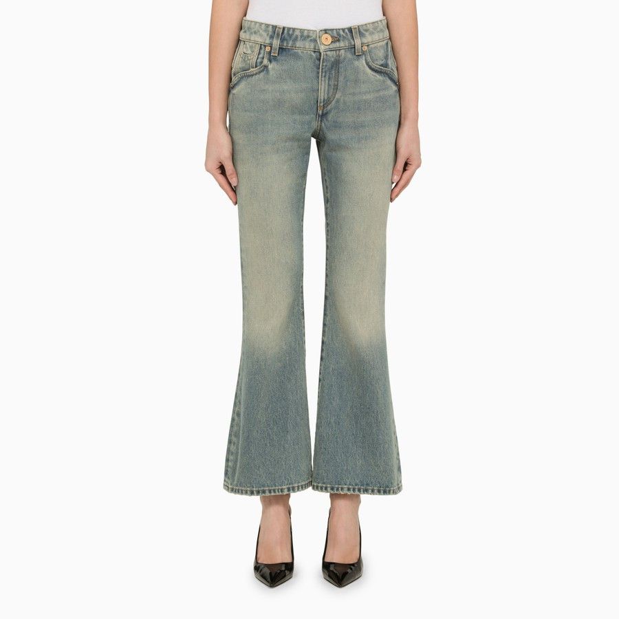 Balmain o1d2blof0824 Denim Jeans in Blue Size 26" / US 2 / IT 38 - 1 Thumbnail