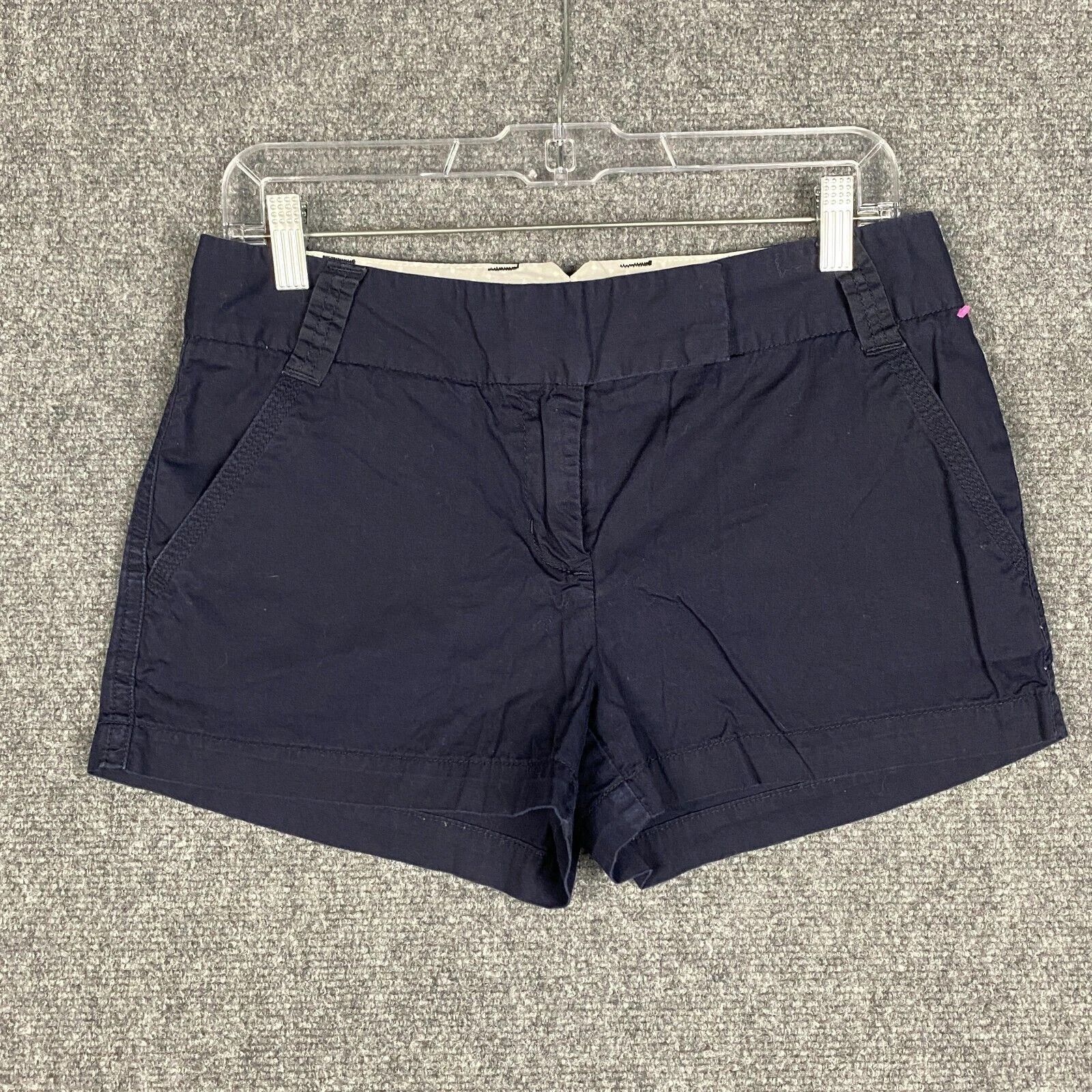 J.Crew J Crew Chino Classic Twill Shorts Women's Size 4 Blue Cotton Size 27" / US 4 / IT 40 - 1 Thumbnail