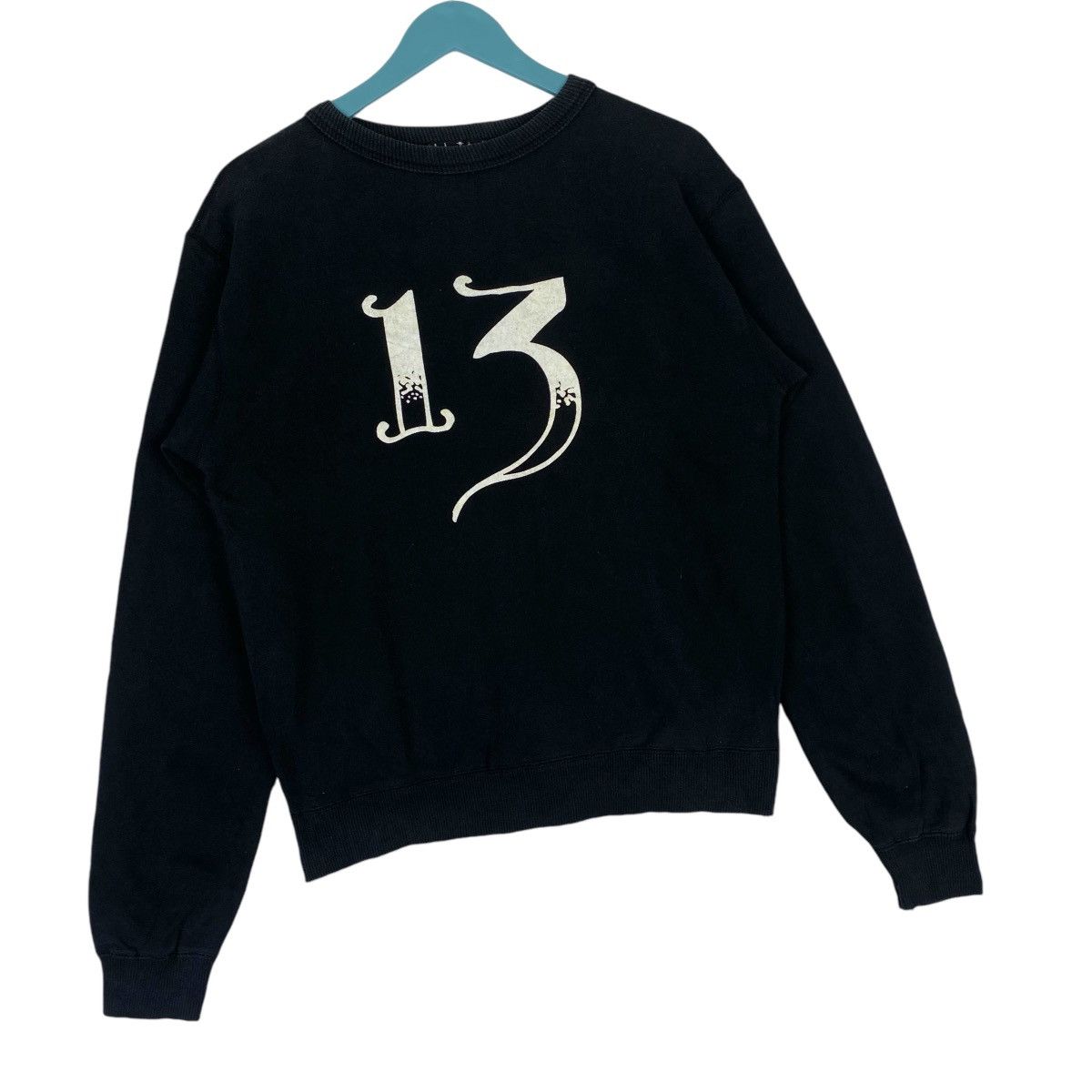 Designer × Vintage 13 Number Sweatshirt Crewneck Pullover Jumper Size US S / EU 44-46 / 1 - 4 Thumbnail