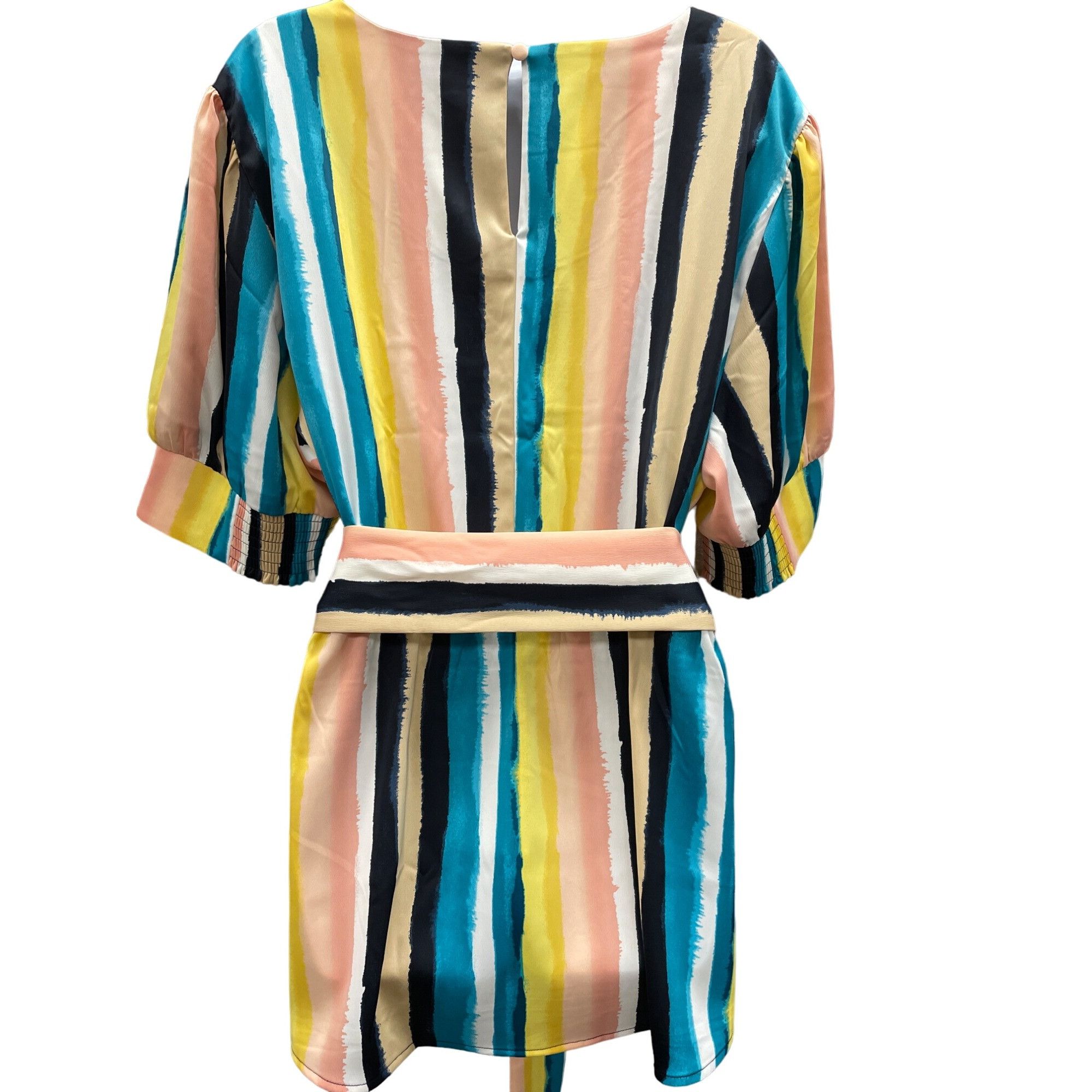 Other Lane Bryant Womens Colorful Belted Blouse Size 18 SKU 1572 Size XXL / US 16-18 / IT 52-54 - 2 Thumbnail