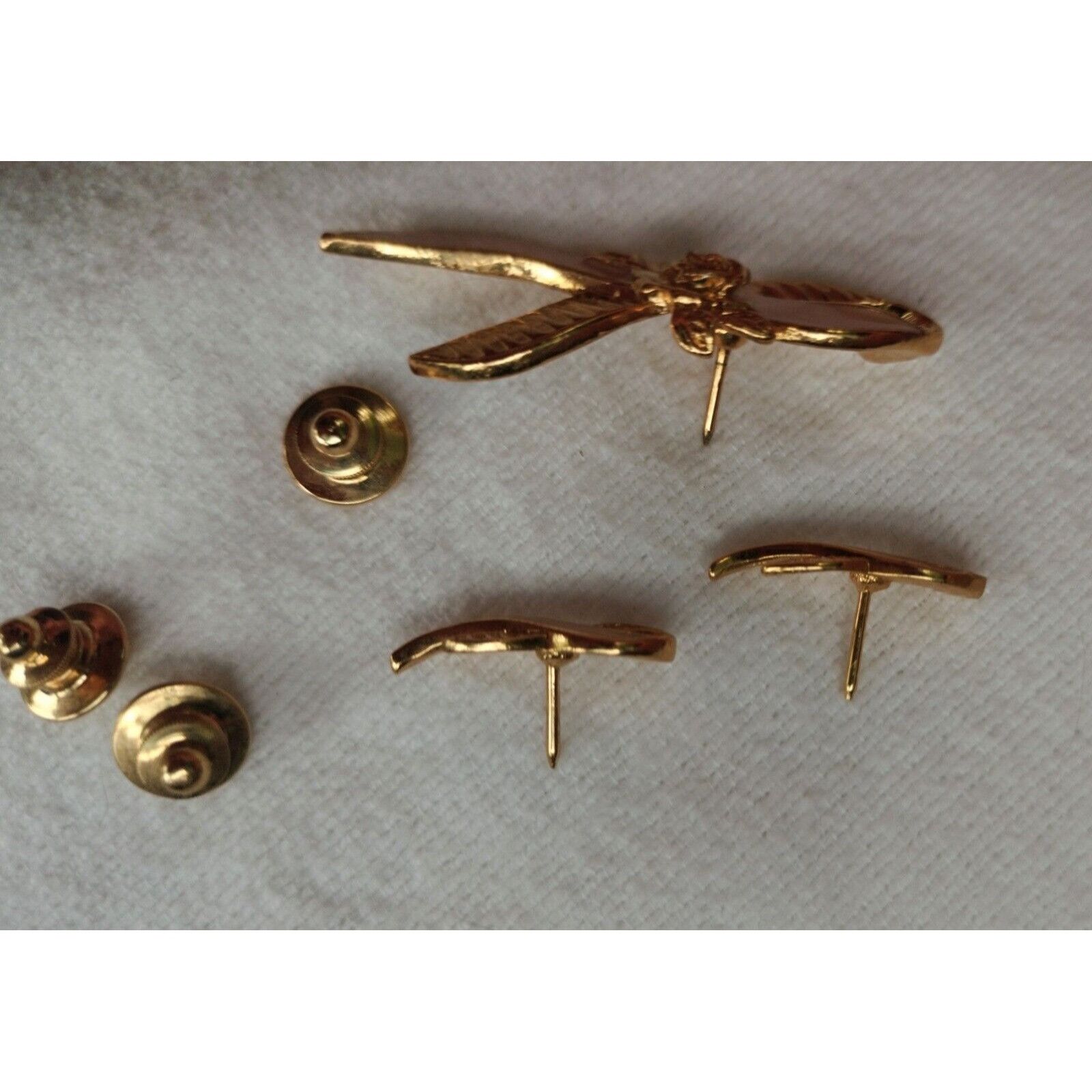 Vintage Avon Breast Cancer Awareness Pin Earring Set Rose Pink Ribbo Size ONE SIZE - 15 Thumbnail