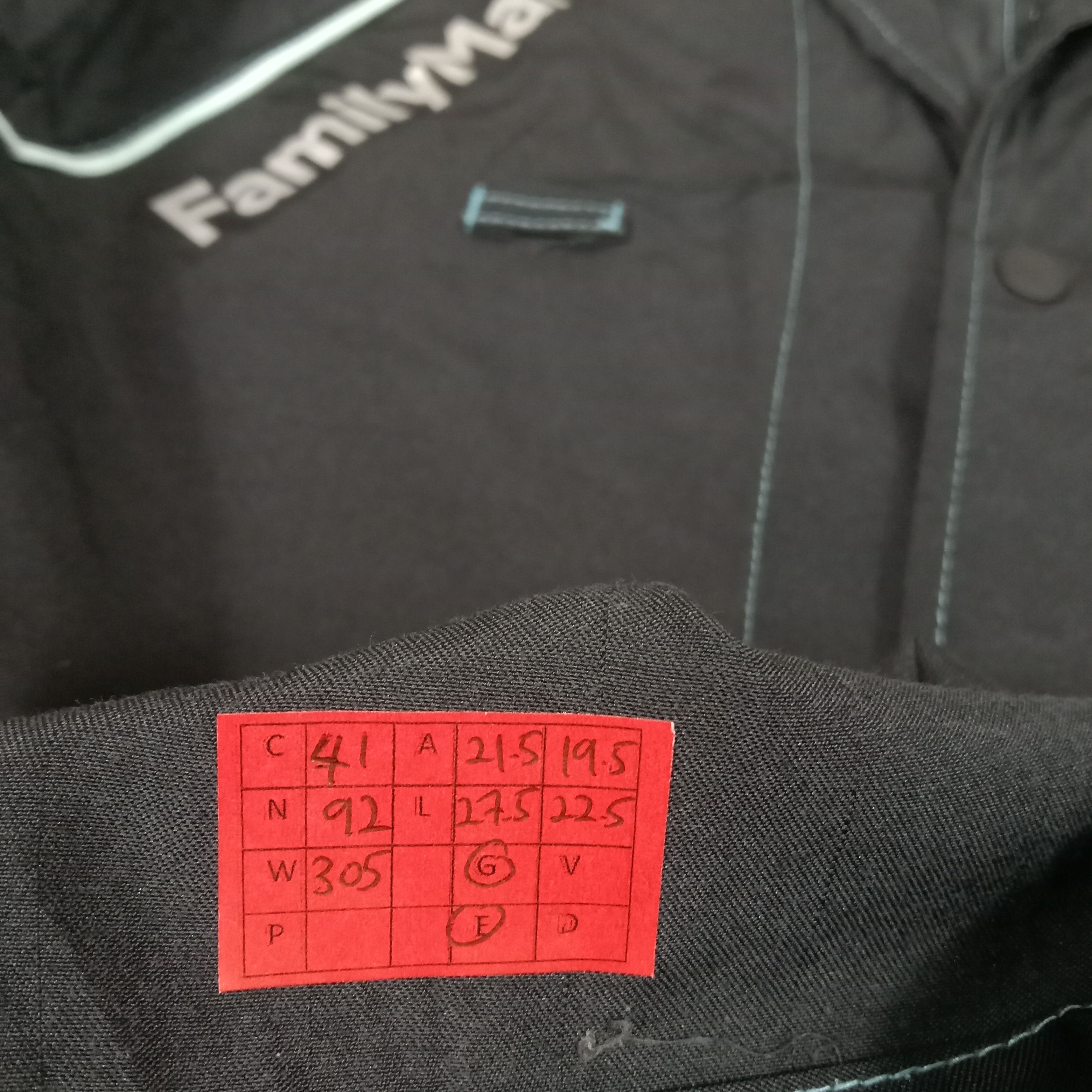 Japanese Brand × Vintage Family Mart Working Uniform Pocket Design Light Jacket Size US M / EU 48-50 / 2 - 11 Thumbnail