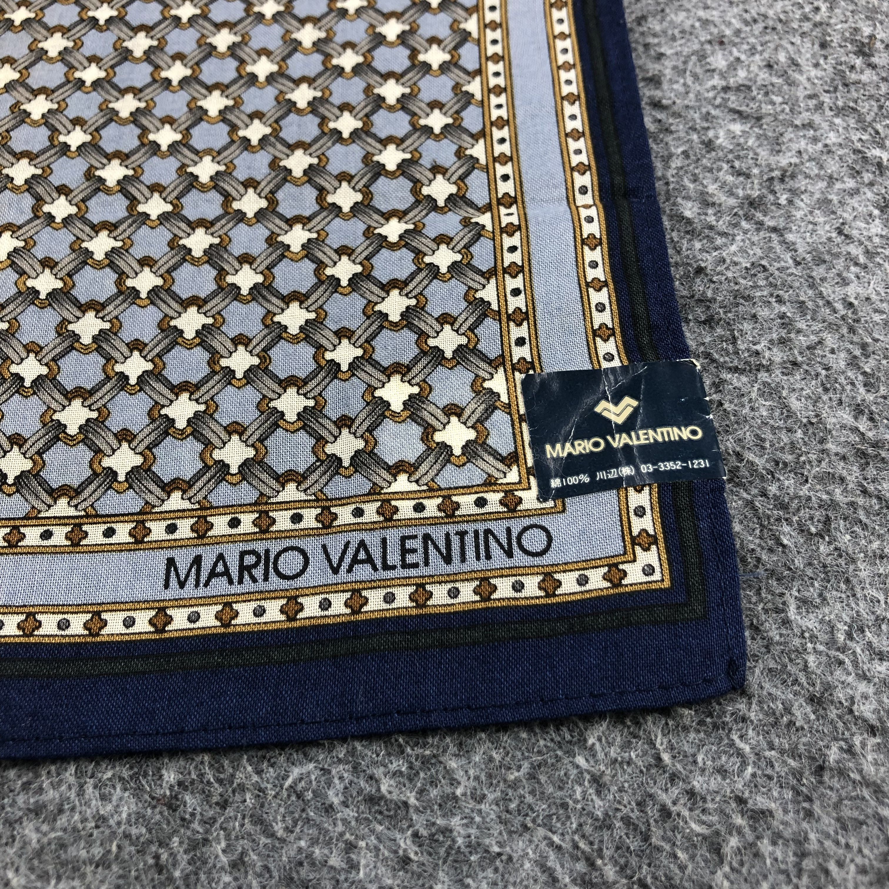 Mario Valentino Mario Valentino Handkerchief Neckerchief Bandana H1335 Size ONE SIZE - 3 Thumbnail