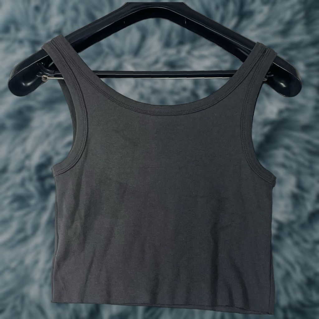 Billabong Billabong Tank Top California Print Cropped Women M Gray Brown Cutoff Size M / US 6-8 / IT 42-44 - 1 Thumbnail