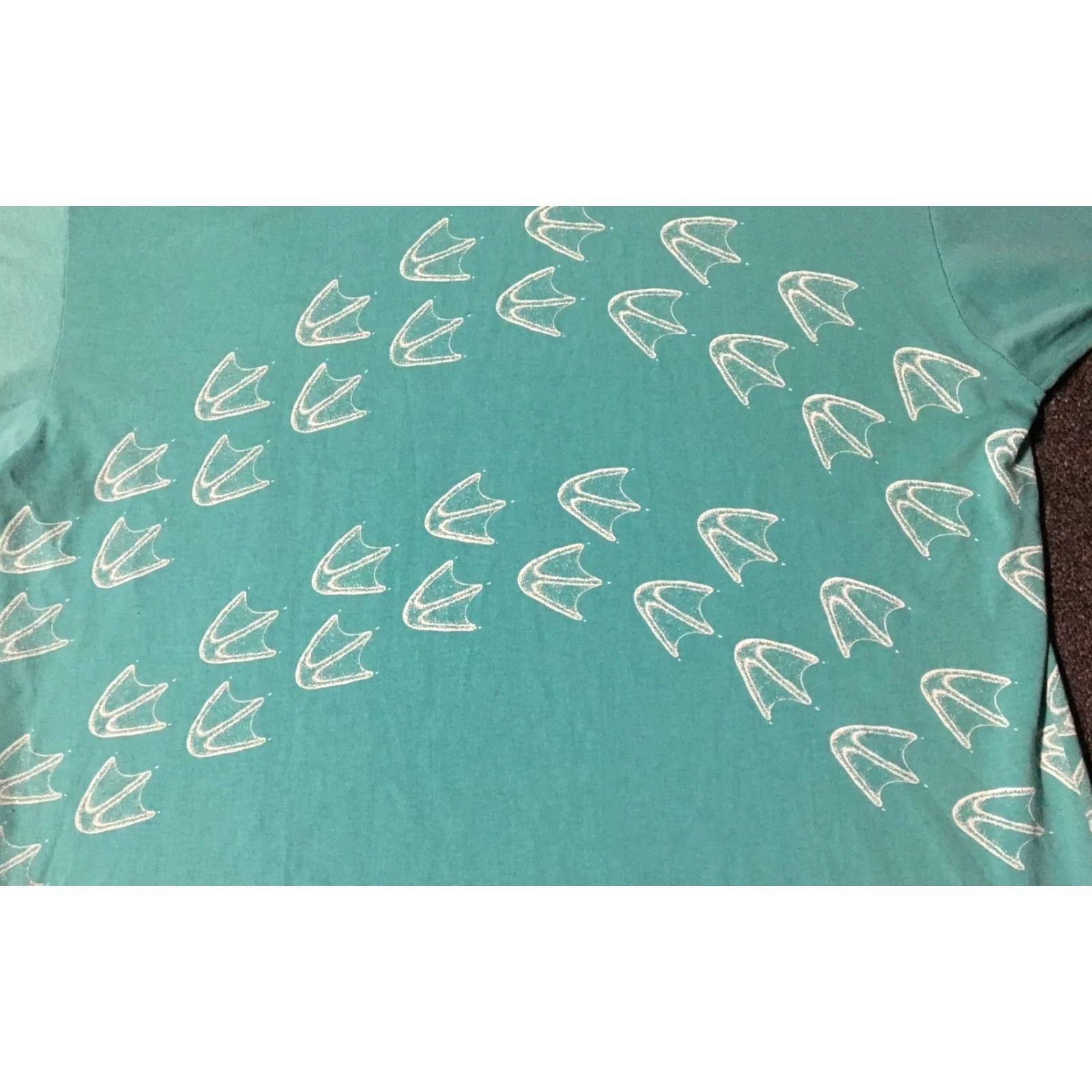Vintage VINTAGE Manitoba Duck Race AOP Shirt XL Blue Men 80s Grunge Funny Animal Faded Single Stitch Size US XL / EU 56 / 4 - 6 Thumbnail