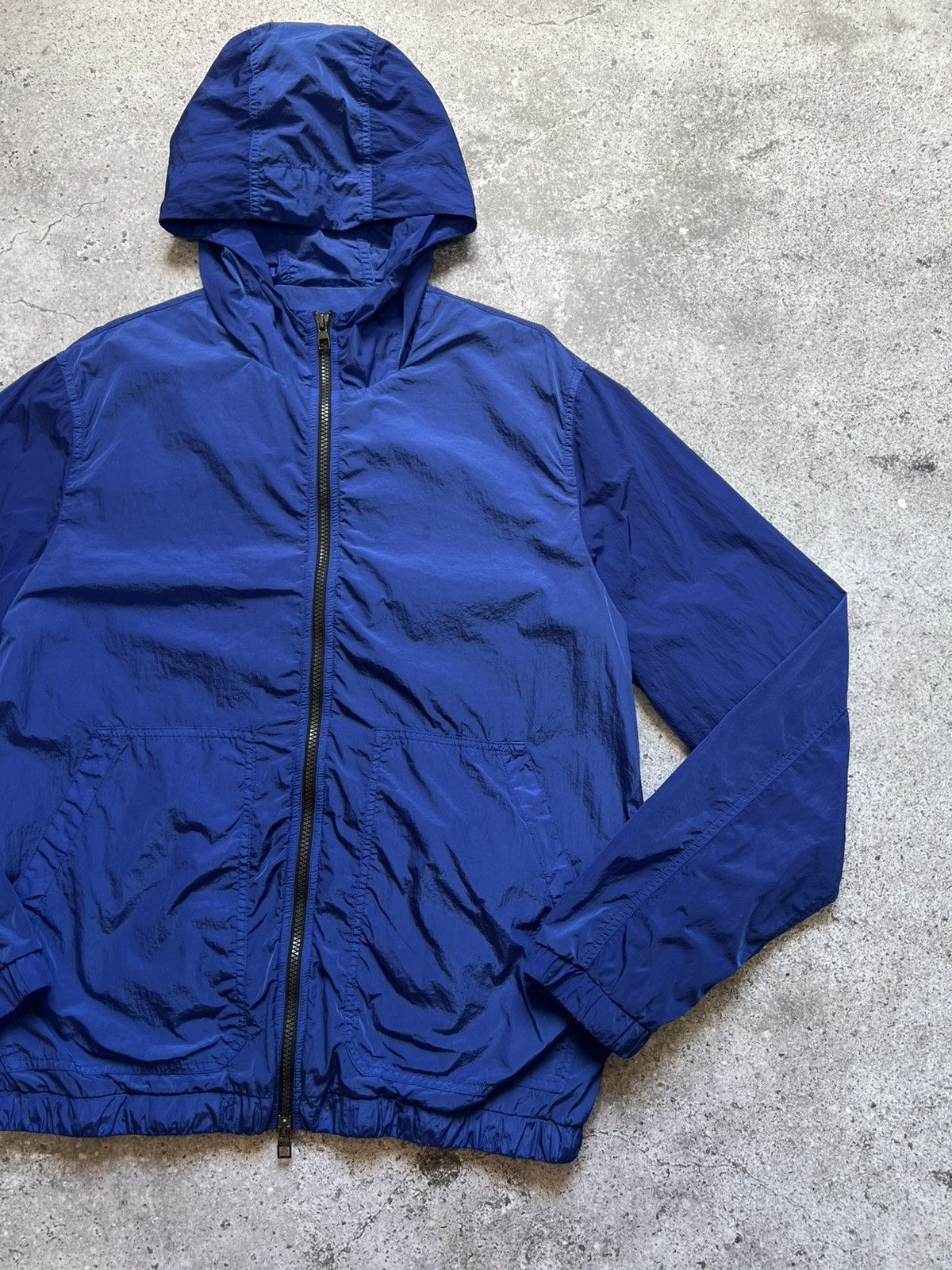 Pal Zileri LAB Pal Zileri Full Zip Nylon Jacket Blue Men's Size US M / EU 48-50 / 2 - 3 Thumbnail