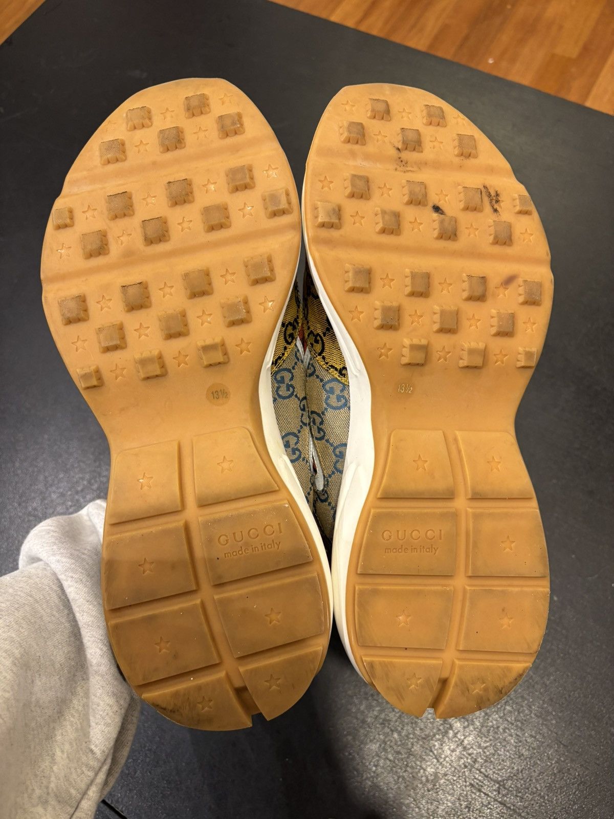 Gucci Gucci Rython Multi Monogram (13.5) Size US 13 / EU 46 - 7 Thumbnail