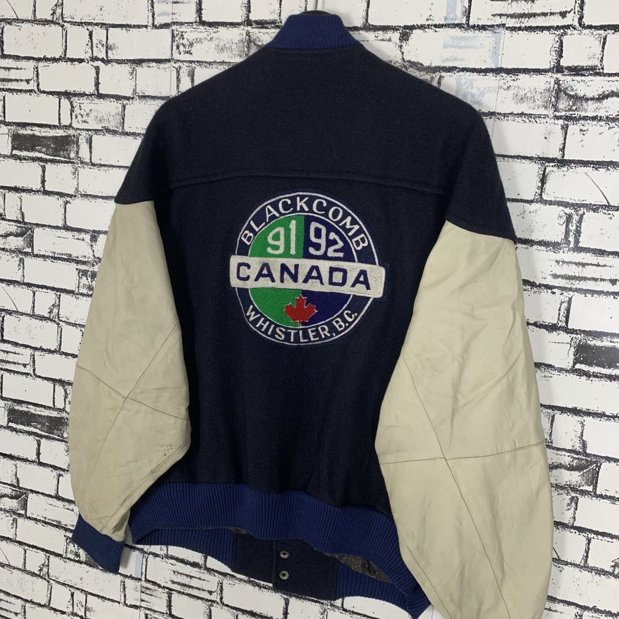 Designer 90s Ski Wolrd Cup Blackcomb Whistler Varsity Jacket Size US M / EU 48-50 / 2 - 7 Thumbnail