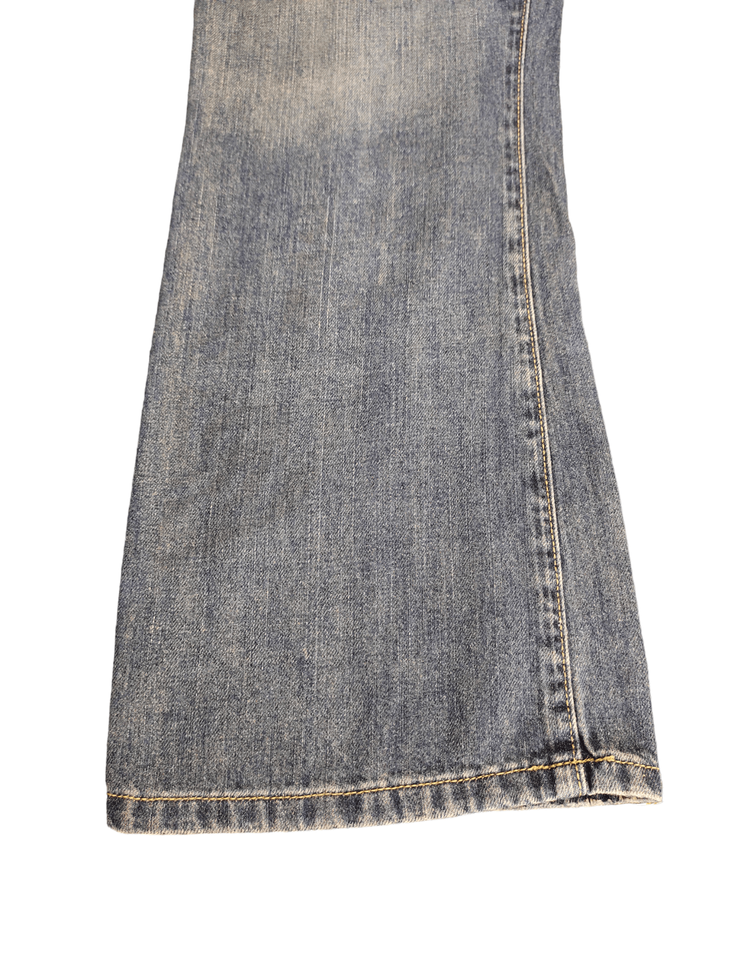 If Six Was Nine Flare Jeans Marc Ecko Cut & Sew Denim Boot Cut Streetwear Size US 30 / EU 46 - 7 Thumbnail