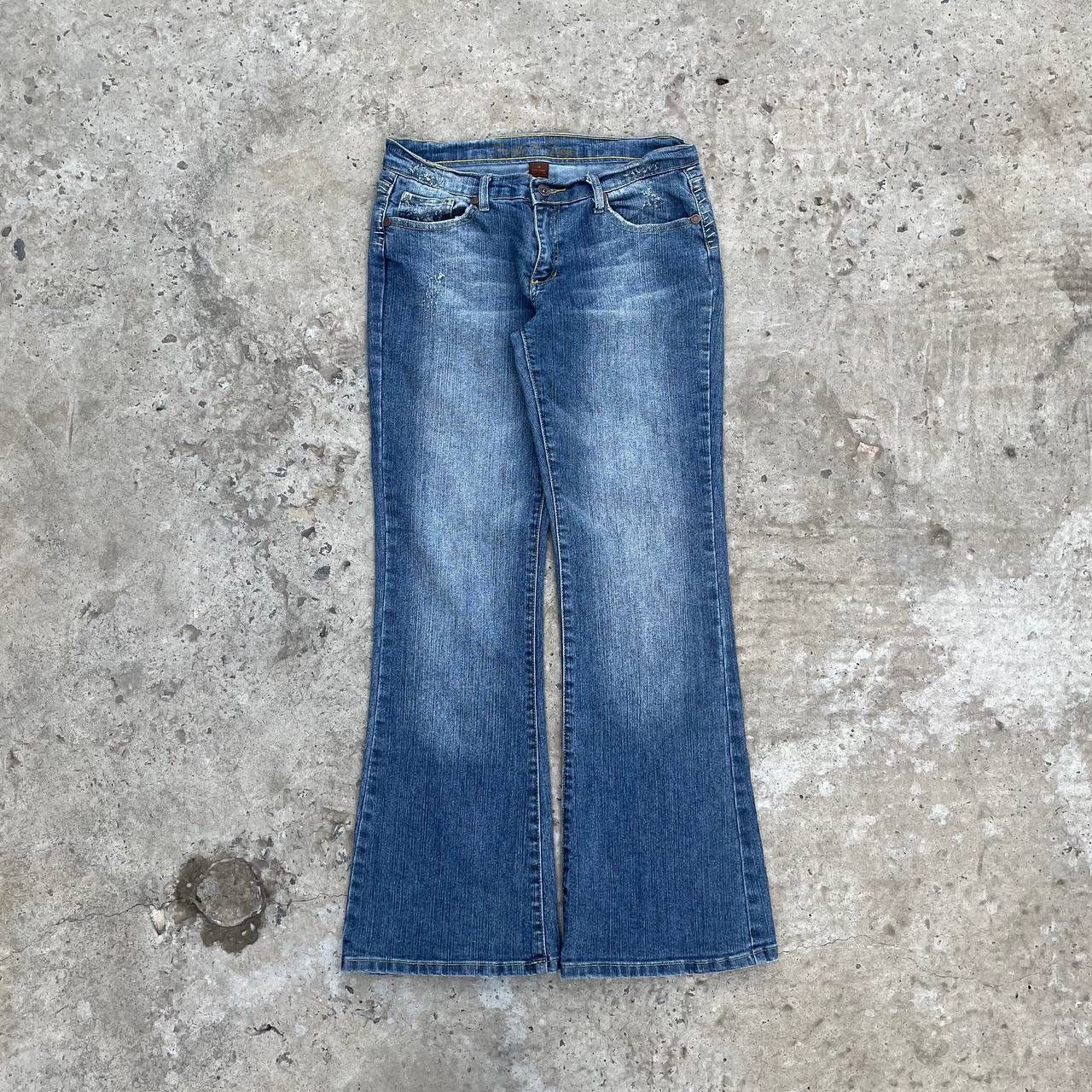 VAINL ARCHIVE Vintage Japanese Style Women’s Flaren Vanilla Jeans Size 11 Size 32" / US 10 / IT 46 - 1 Thumbnail