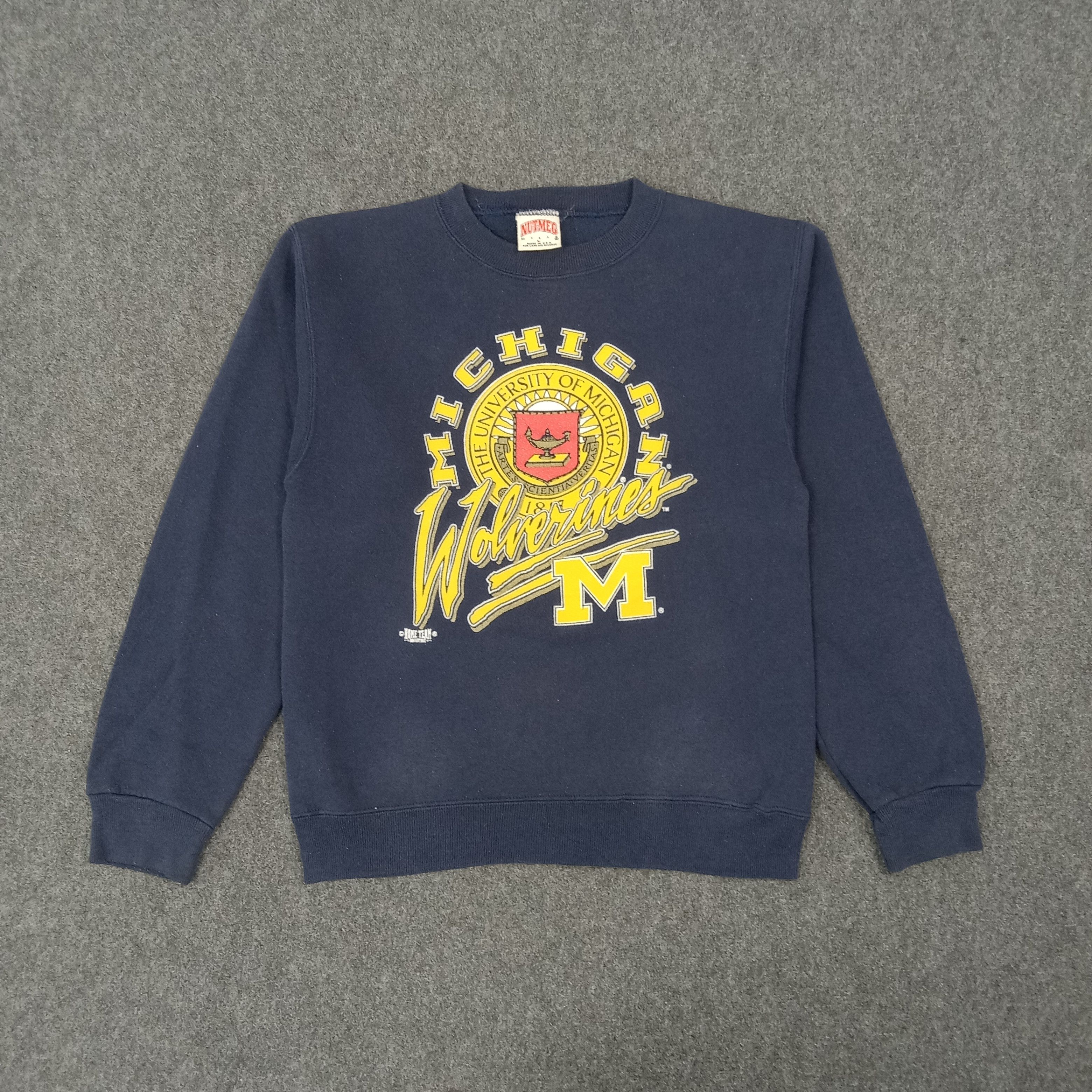 Nutmeg University of Michigan Wolverines Sweatshirt C263N21 Size US S / EU 44-46 / 1 - 1 Thumbnail