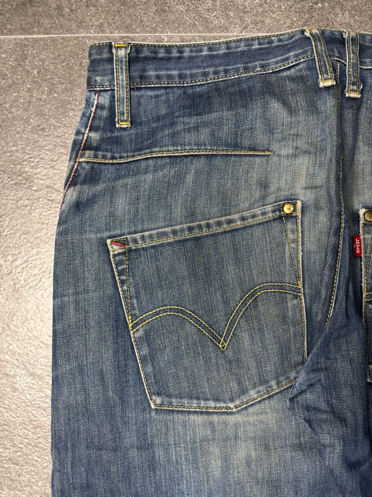 Levi's 2000s Levis Engineered Japan Twisted Jeans Size US 33 - 11 Thumbnail