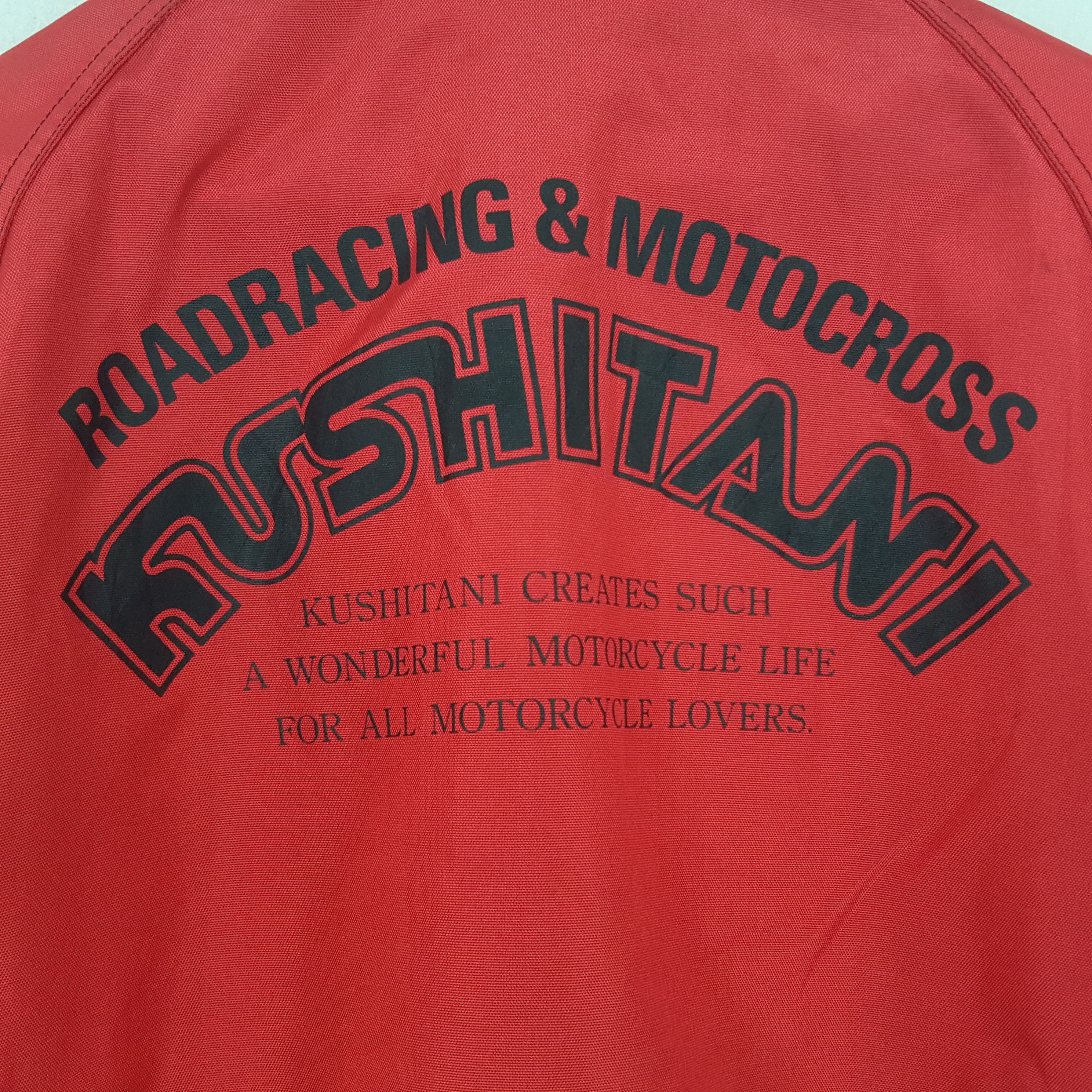 Japanese Brand × Vintage Vintage Kushitani Hole Shot 1 Japanese Motorsports Jacket Size US M / EU 48-50 / 2 - 3 Thumbnail