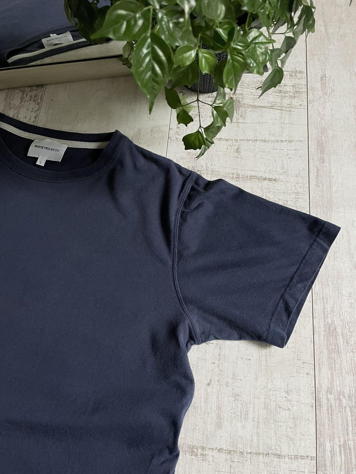 Norse Projects Norse Projects Basic T-Shirt Blue Size US L / EU 52-54 / 3 - 8 Thumbnail