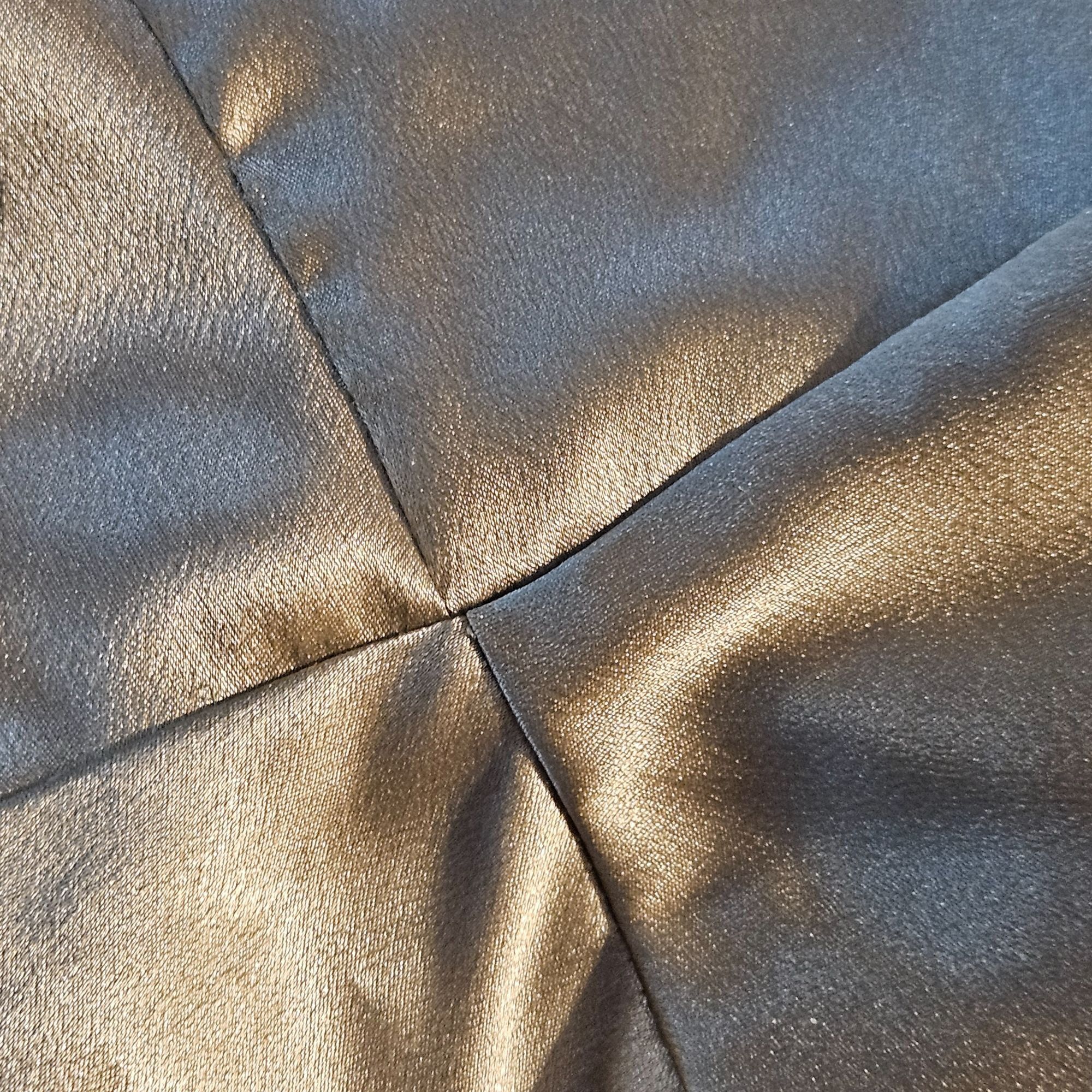 Other Birdy Grey One Shoulder Satin Maxi Dress Champagne 3X Formal Size 3XL / US 20-22 - 10 Thumbnail