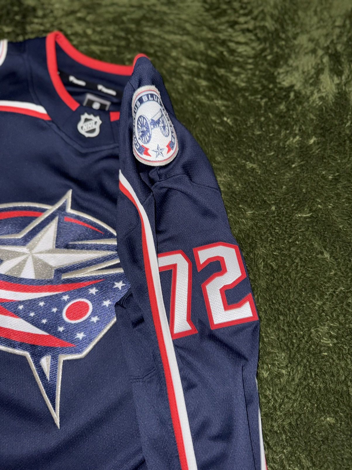 NHL [M] Fanatics Columbus Blue Jackets NHL Hockey Jersey Size US M / EU 48-50 / 2 - 4 Thumbnail