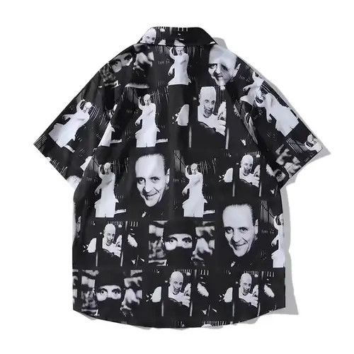VIBE Men Graphic Short Sleeve Shirt Size US XL / EU 56 / 4 - 2 Thumbnail