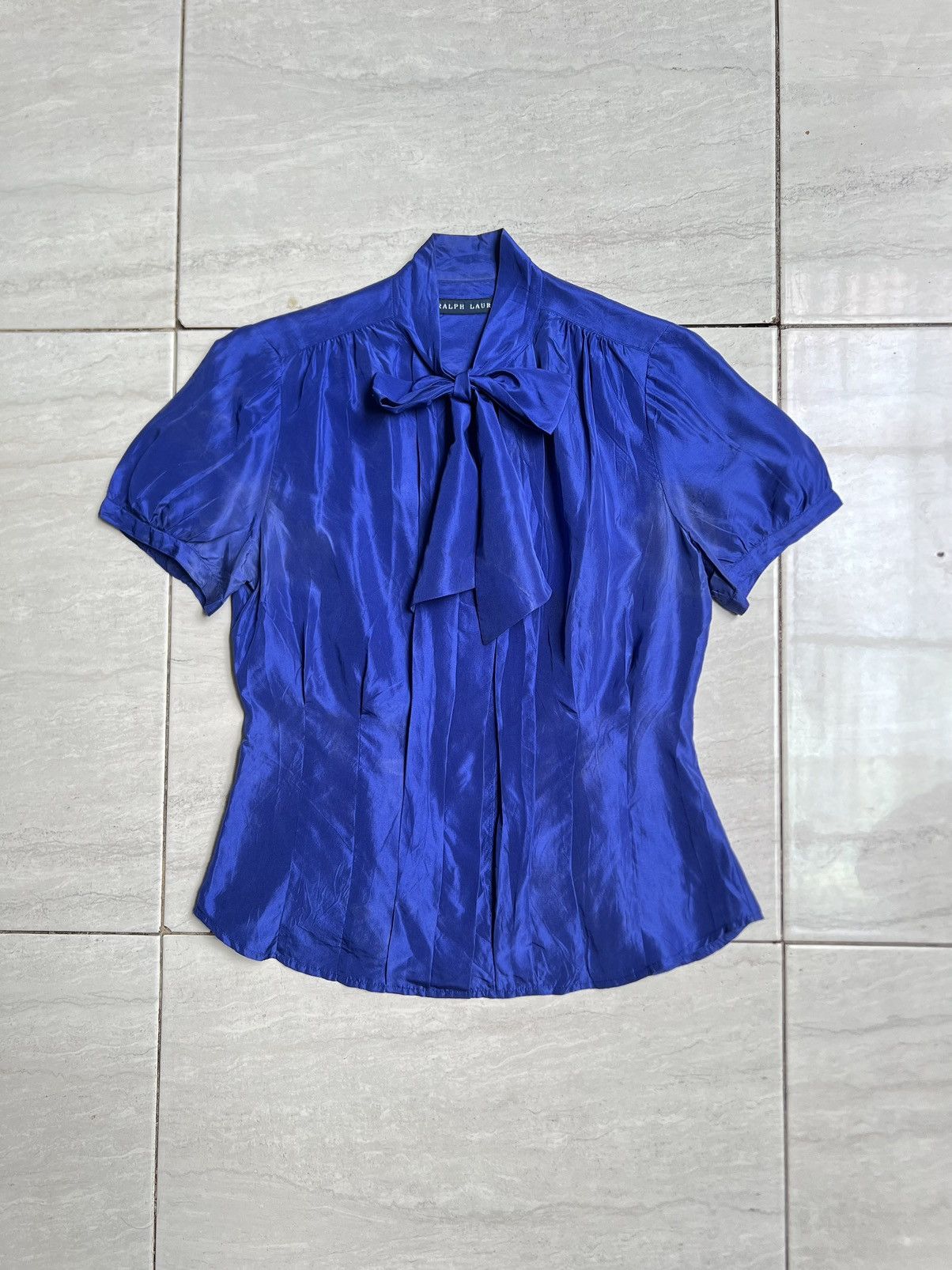 Ralph Lauren RALPH LAUREN Blue Blouse Size US S / EU 44-46 / 1 - 1 Thumbnail
