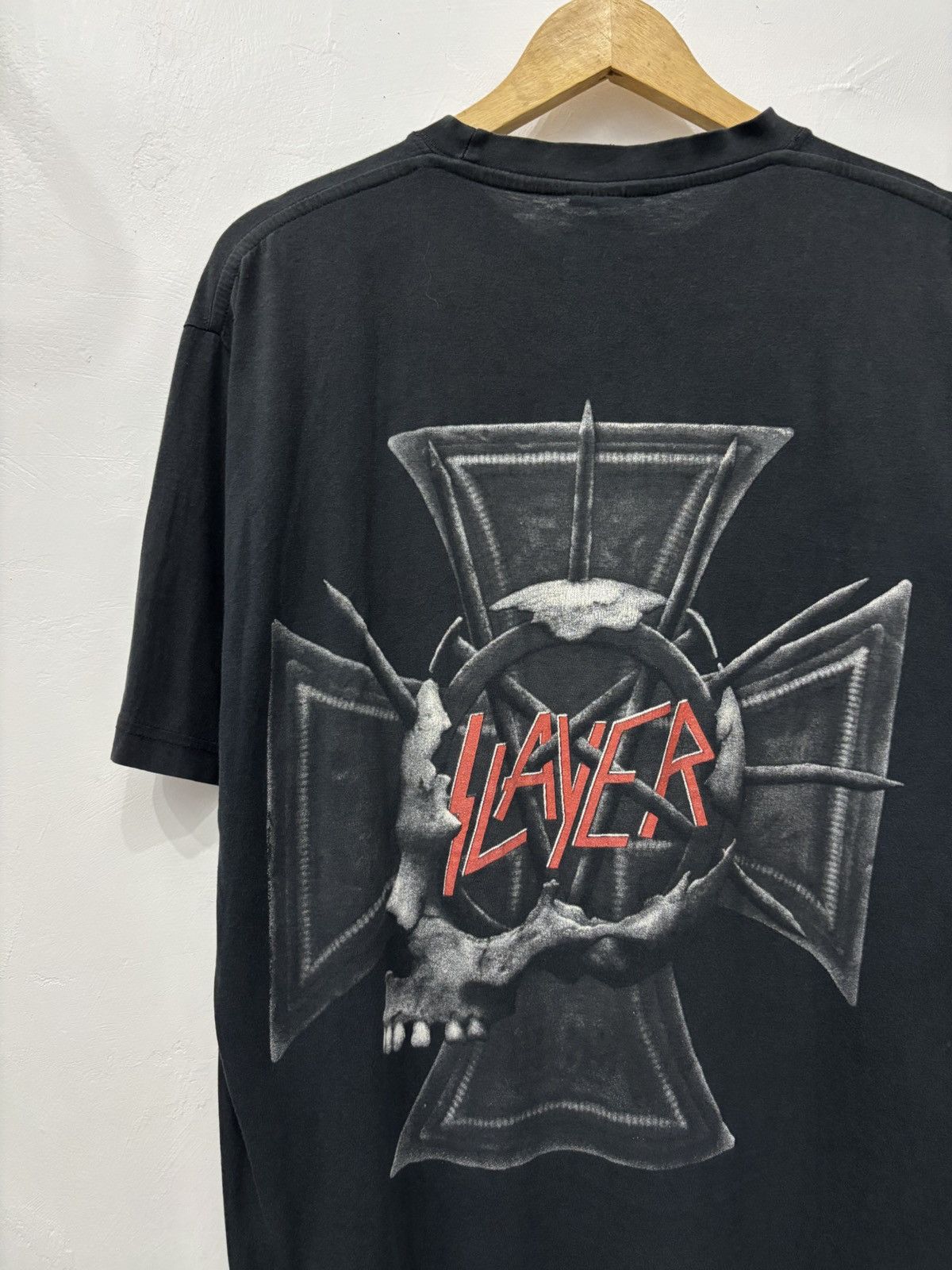 Band Tees Vintage Slayer Seasons In The Abyss Size US XL / EU 56 / 4 - 4 Thumbnail