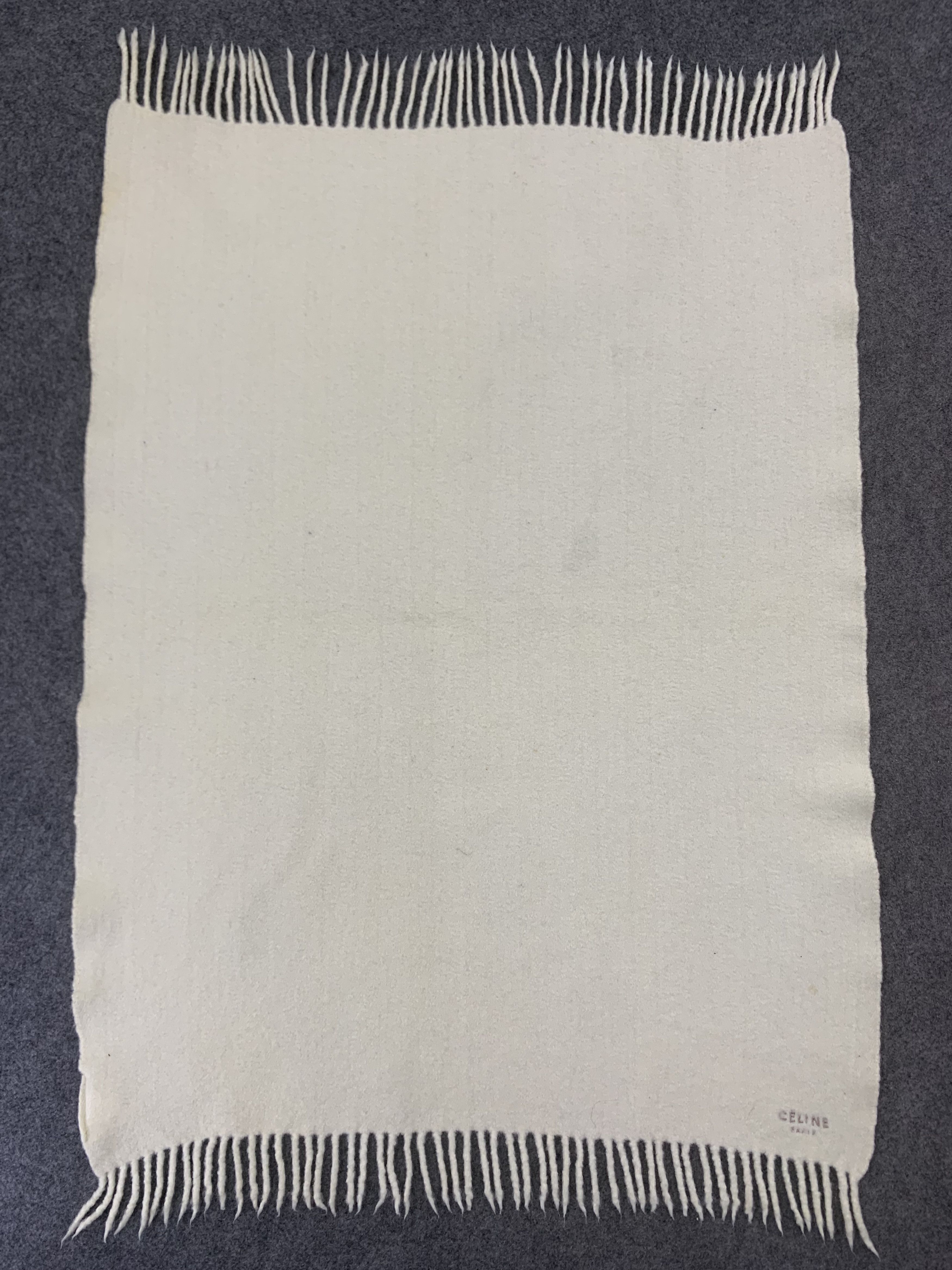 Celine Celine Blanket Scarf Wool Wrap BL3190 Size ONE SIZE - 1 Thumbnail
