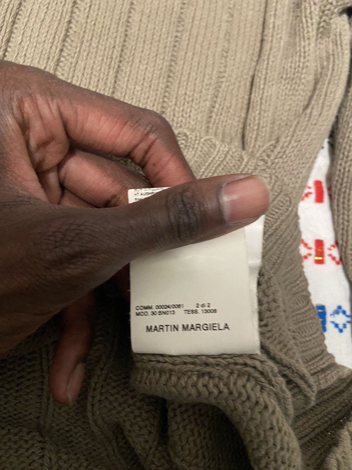 Maison Margiela Faded Margiela Ribbed Zip Size US S / EU 44-46 / 1 - 4 Thumbnail