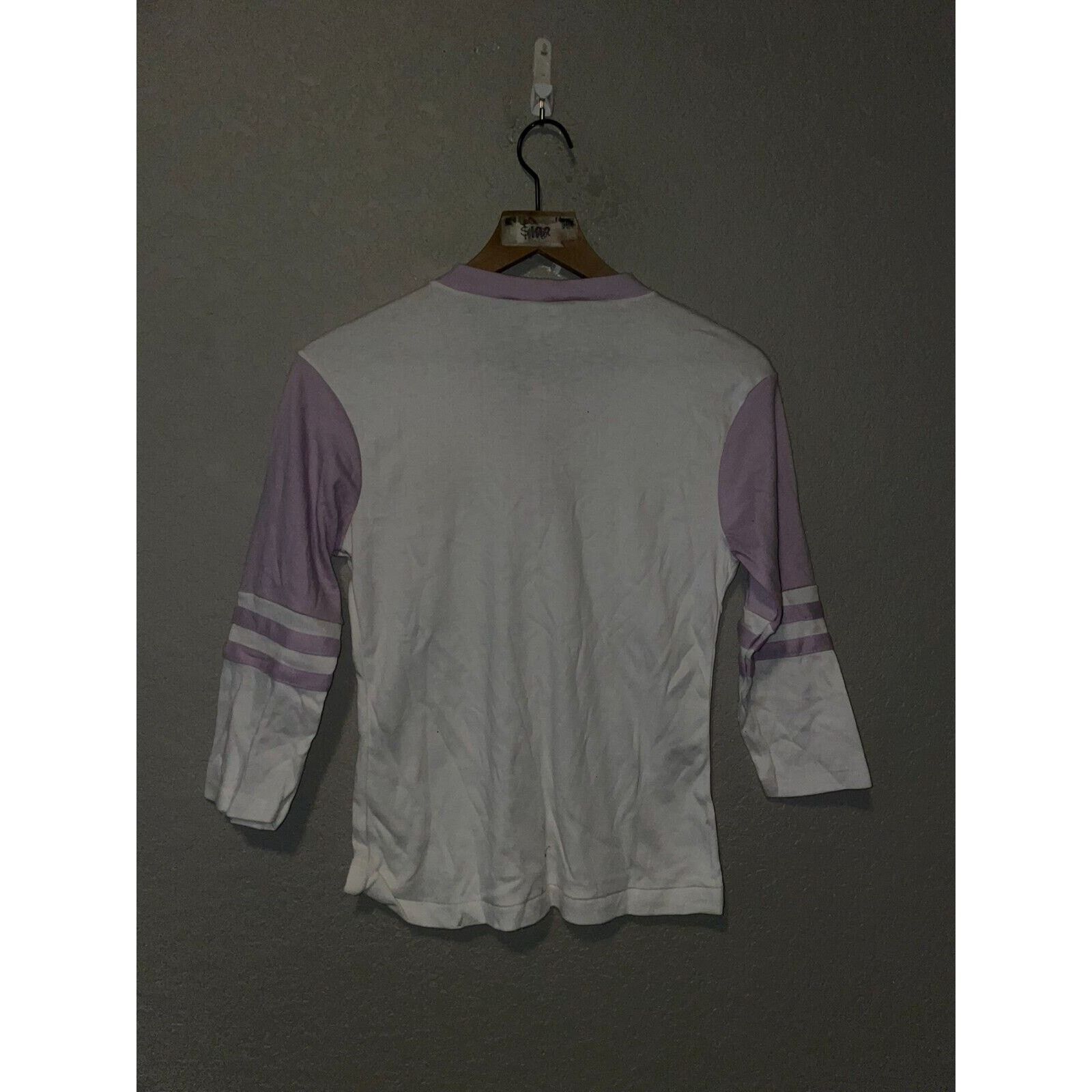 Vintage Vintage Womens Ski Big Sky Shirt Montana Tee Top Le Riche Size M / US 6-8 / IT 42-44 - 9 Thumbnail