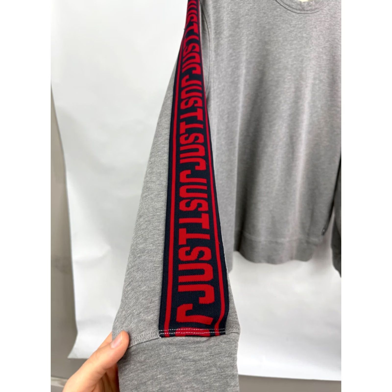 Just Cavalli Just Cavalli Luxury Sweatshirt Mens L Gray Retro Y2K Hype Vintage Size US L / EU 52-54 / 3 - 6 Thumbnail