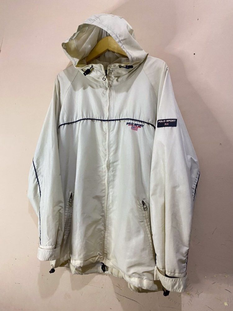 Ralph Lauren OG 90s Polo Sport Big Logo Jacket Size US XL / EU 56 / 4 - 8 Thumbnail