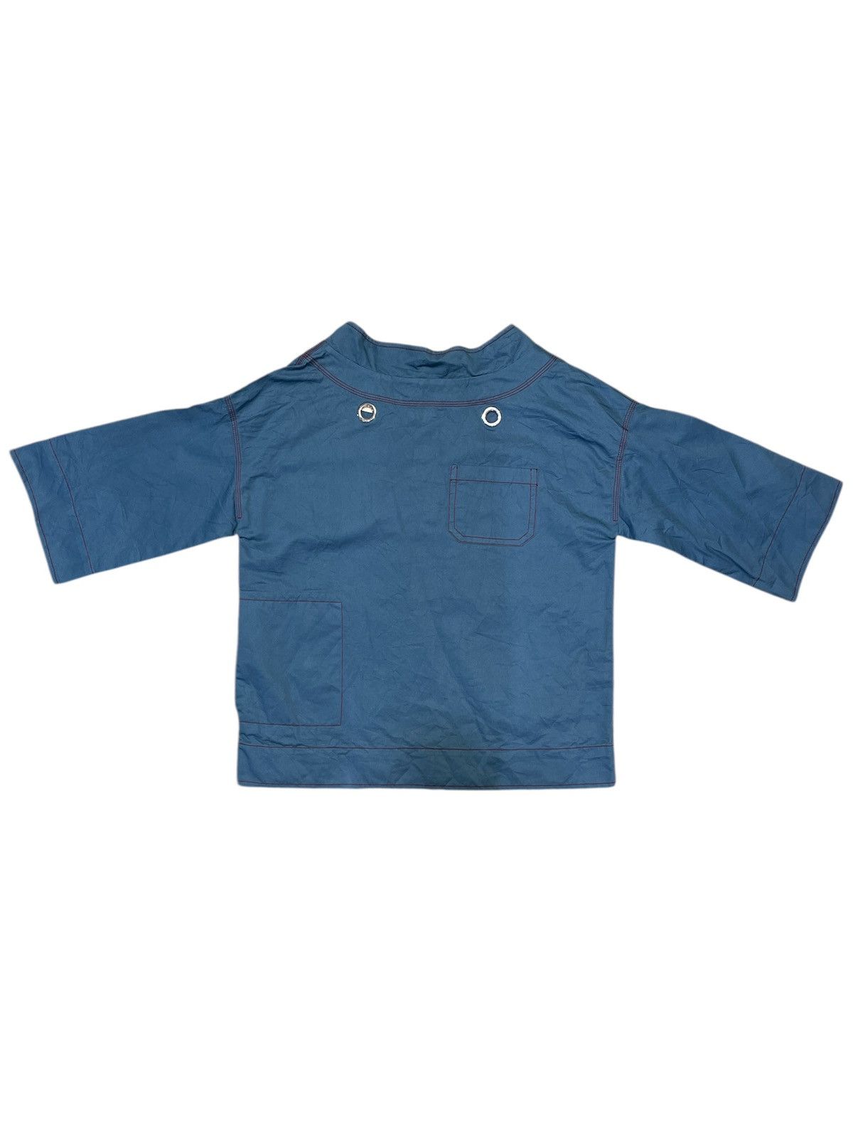 Marni MARNI 18SS Cotton Hemp Hatome Design Pullover Short Sleeve Size US S / EU 44-46 / 1 - 1 Thumbnail