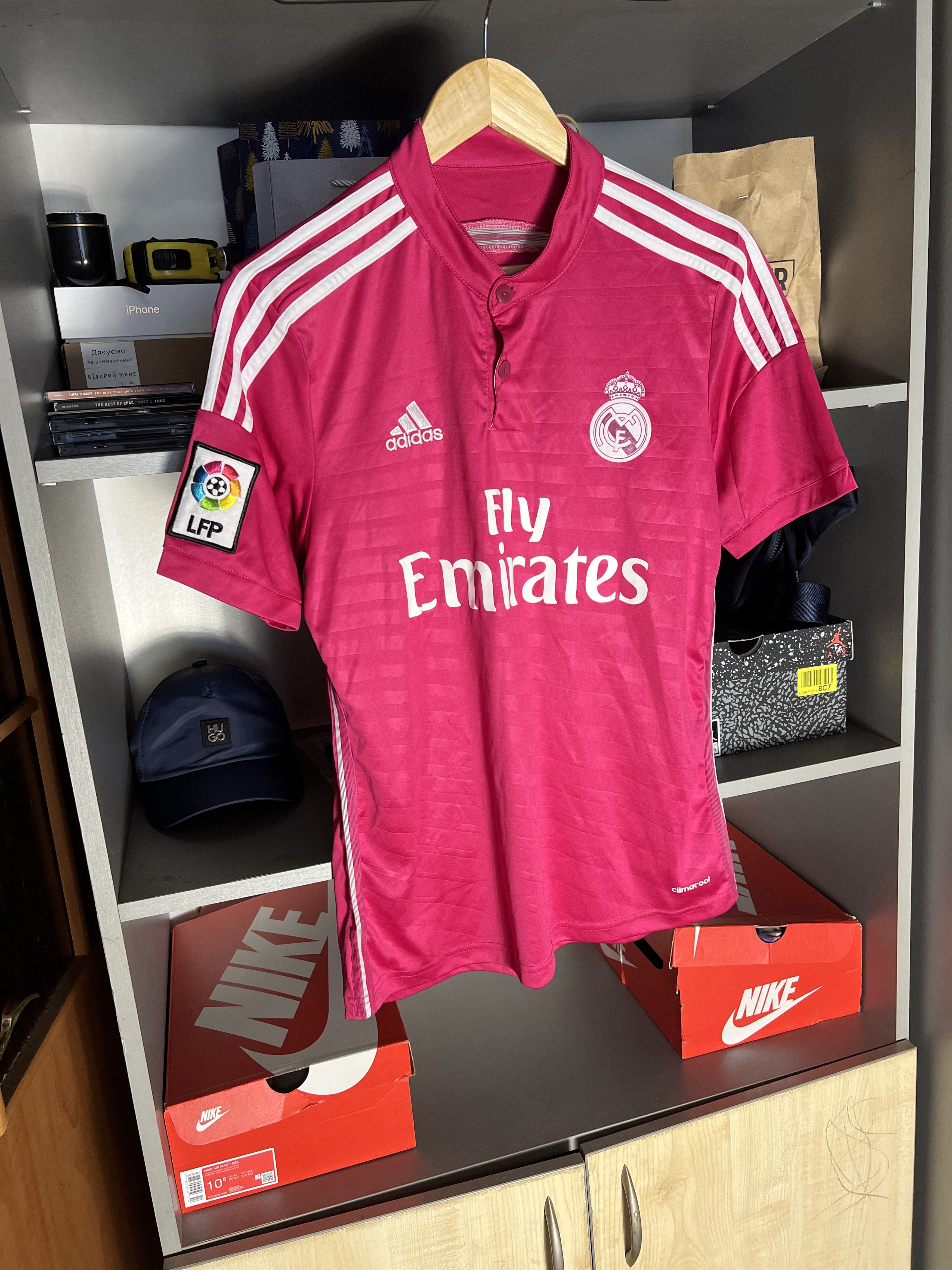 Very Rare Adidas FC Real Madrid Spain Soccer Jersey Y2K