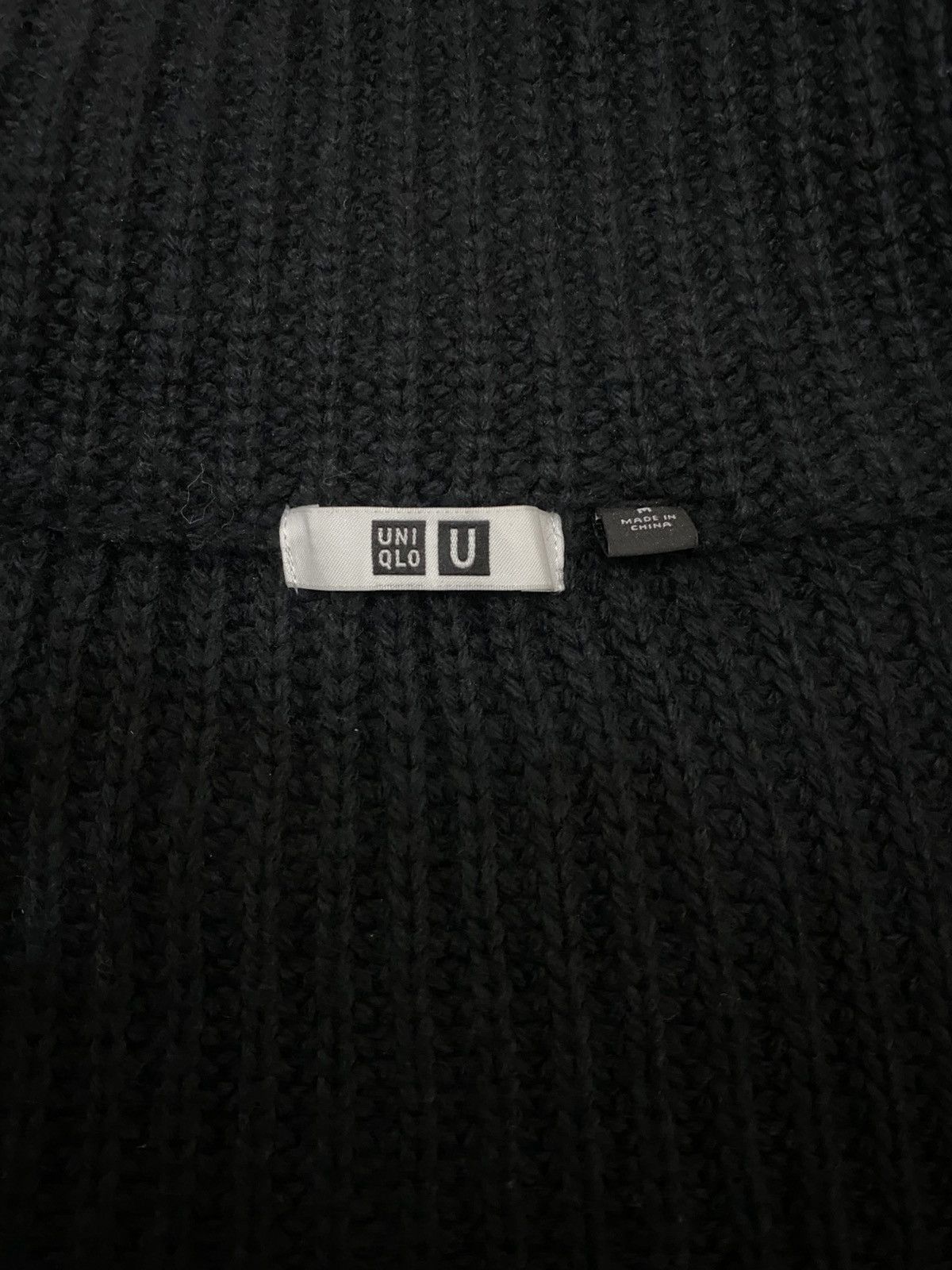 Lemaire × Uniqlo Dope! Lemaire x Uniqlo Dark Shadow Cropped Zipper Knit (C4) Size US M / EU 48-50 / 2 - 6 Thumbnail