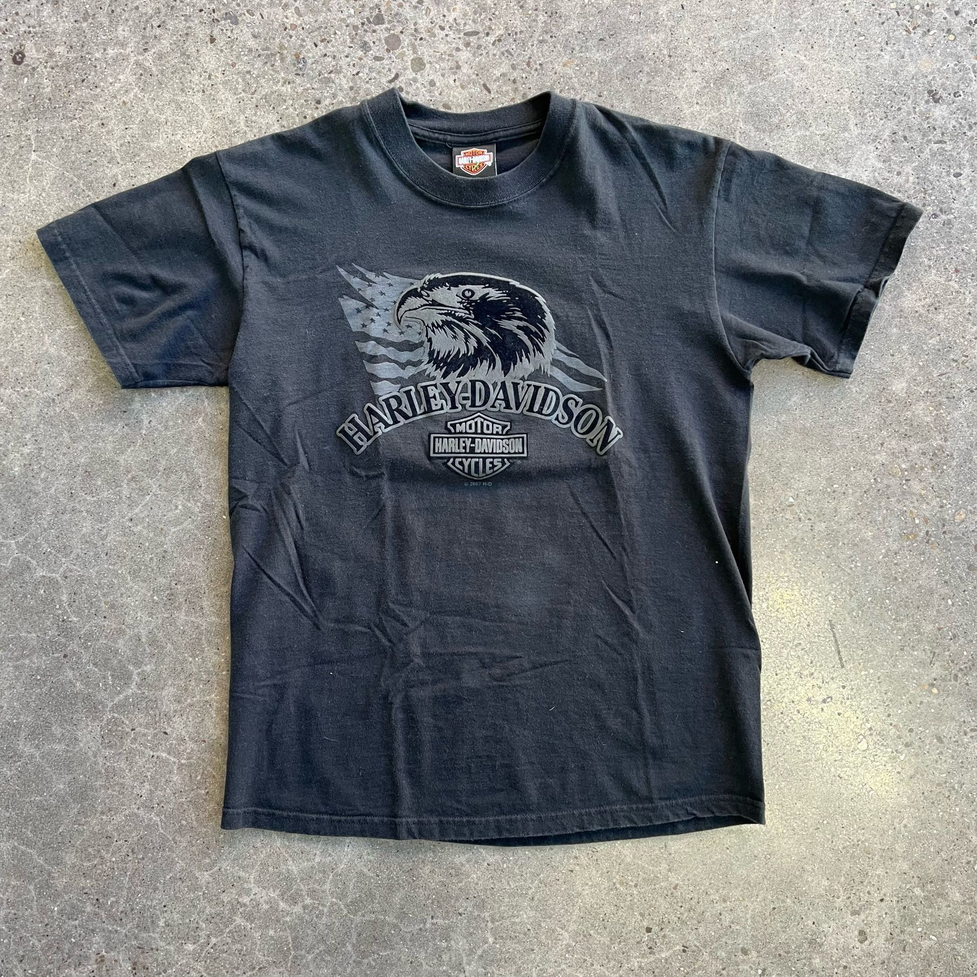 Harley Davidson × Vintage Vintage Y2K Harley Davidson Rostraver, PA Tee Size US M / EU 48-50 / 2 - 3 Thumbnail
