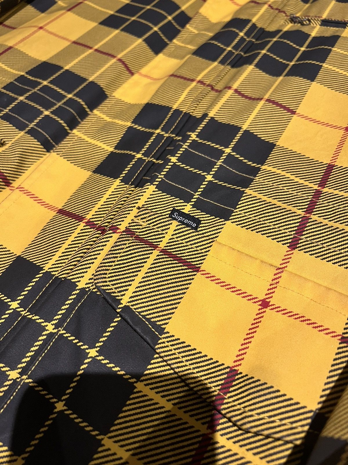 Supreme Supreme Waxed Millerain Waterproof Tartan Parka Jacket Size US M / EU 48-50 / 2 - 4 Thumbnail