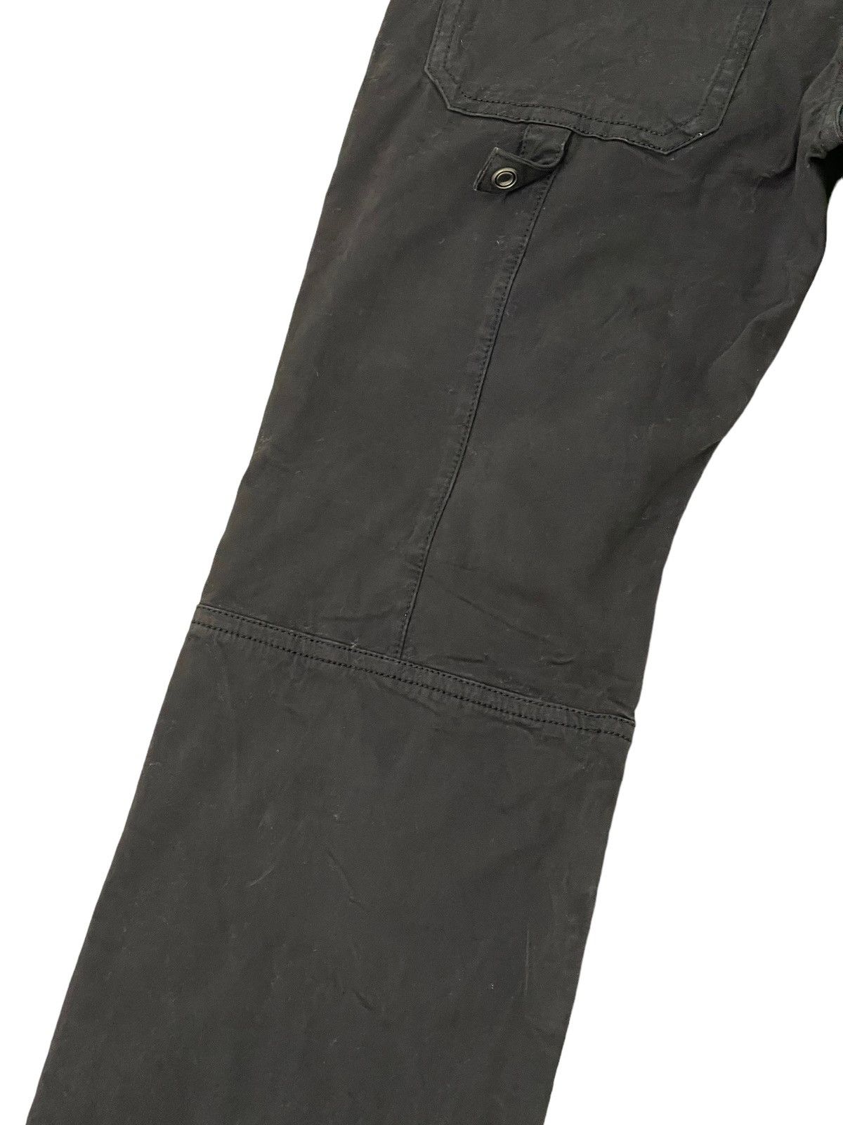 Japanese Brand Bush Pant Kenji Ito Moleskin Low Rise Straight 6🟦9 Size US 33 - 13 Thumbnail